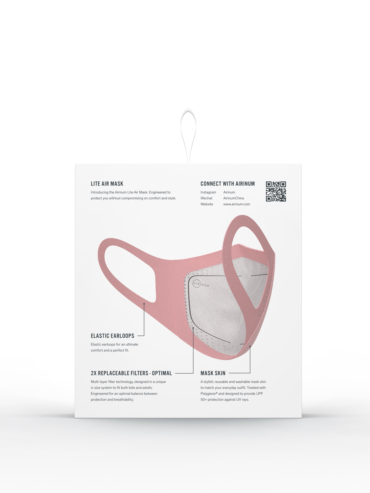 Airinum Lite Air Mask (cloudy pink)