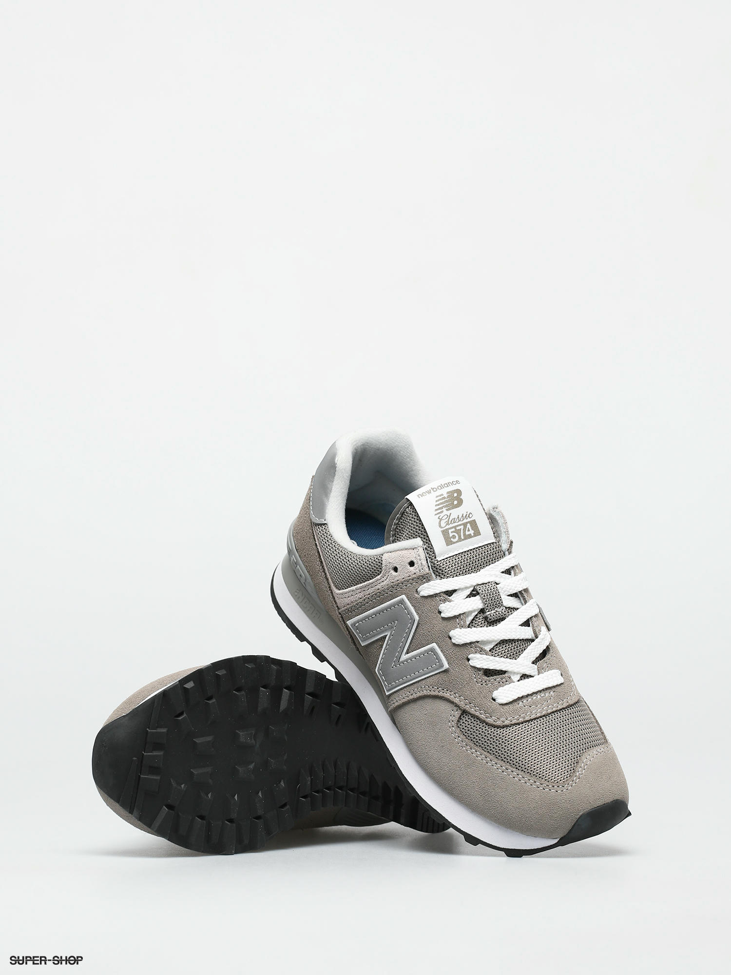 new balance 574 khaki and grey