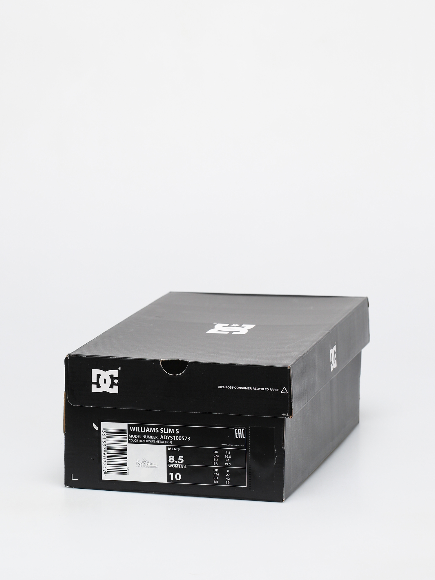 DC Williams Slim S Shoes (black/gun metal)