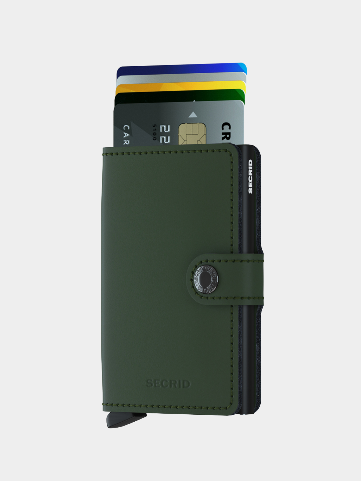 Secrid Miniwallet Geldbörse (matte green/black)