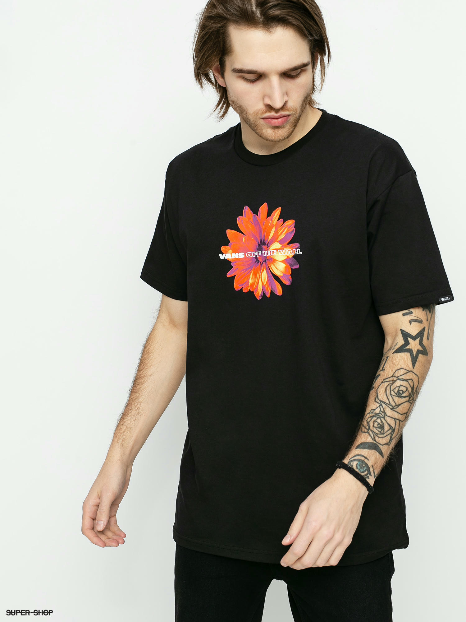 vans blooming t shirt