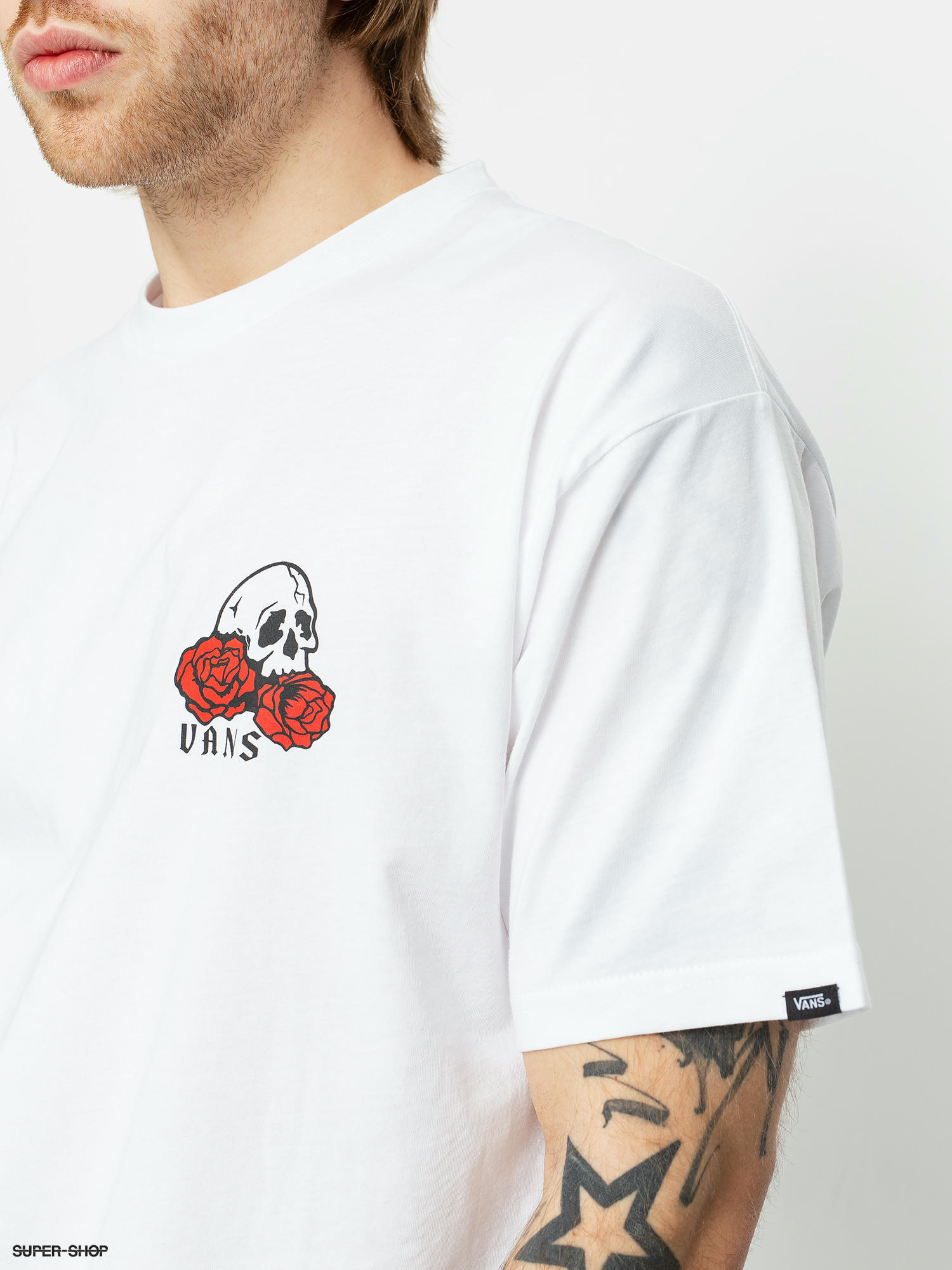 vans rose tee