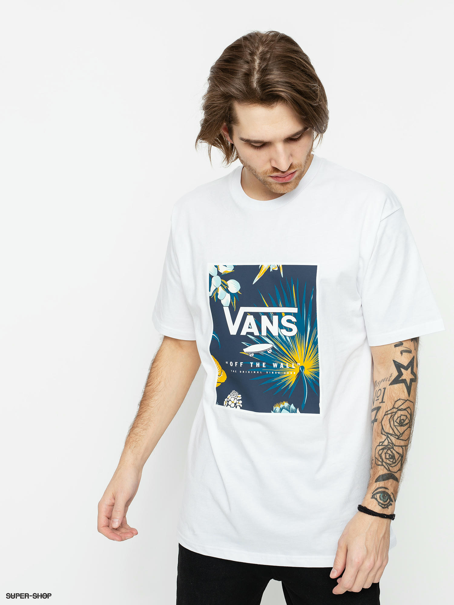 vans printed t shirt