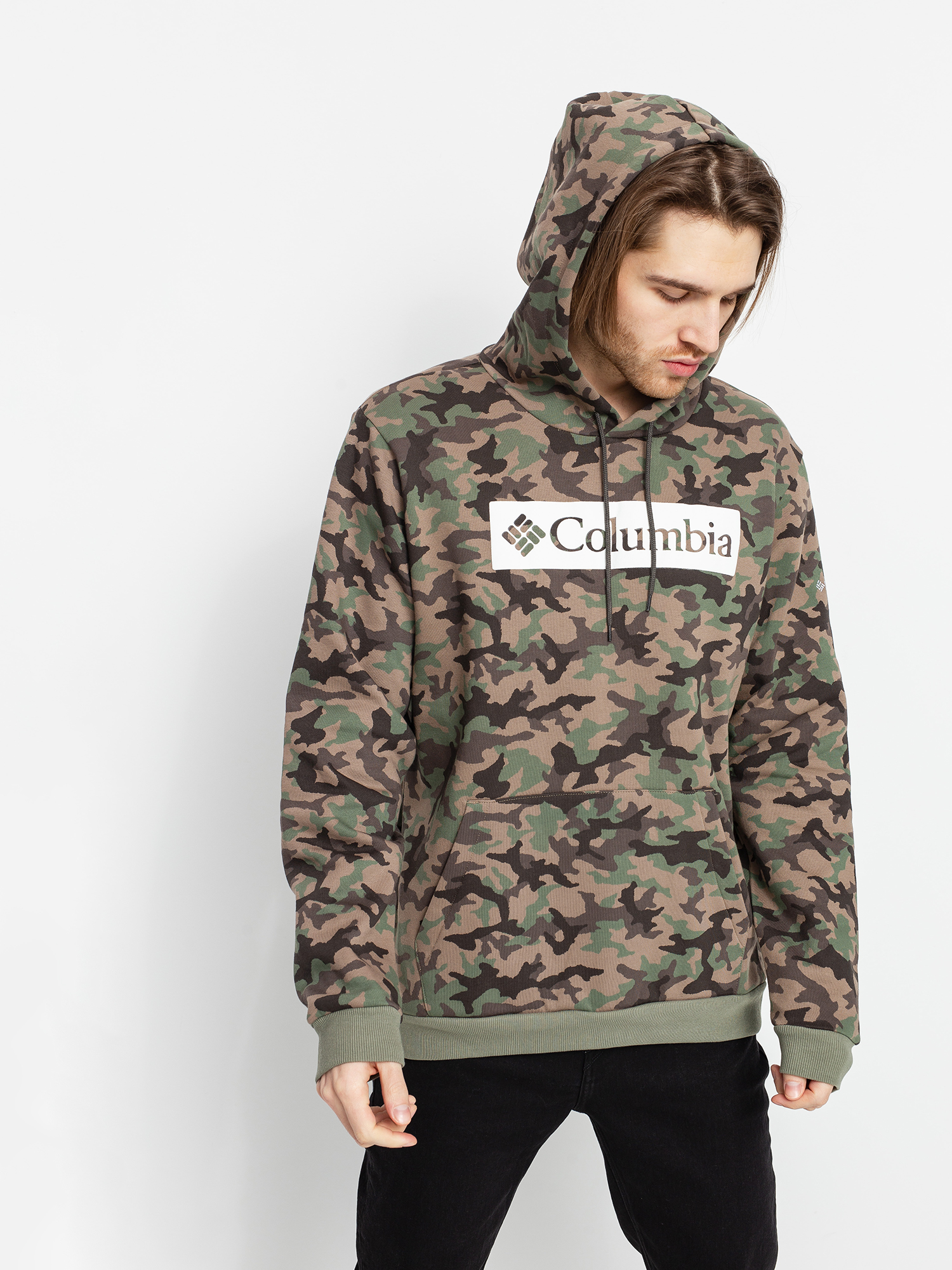 hoodie printed with logo