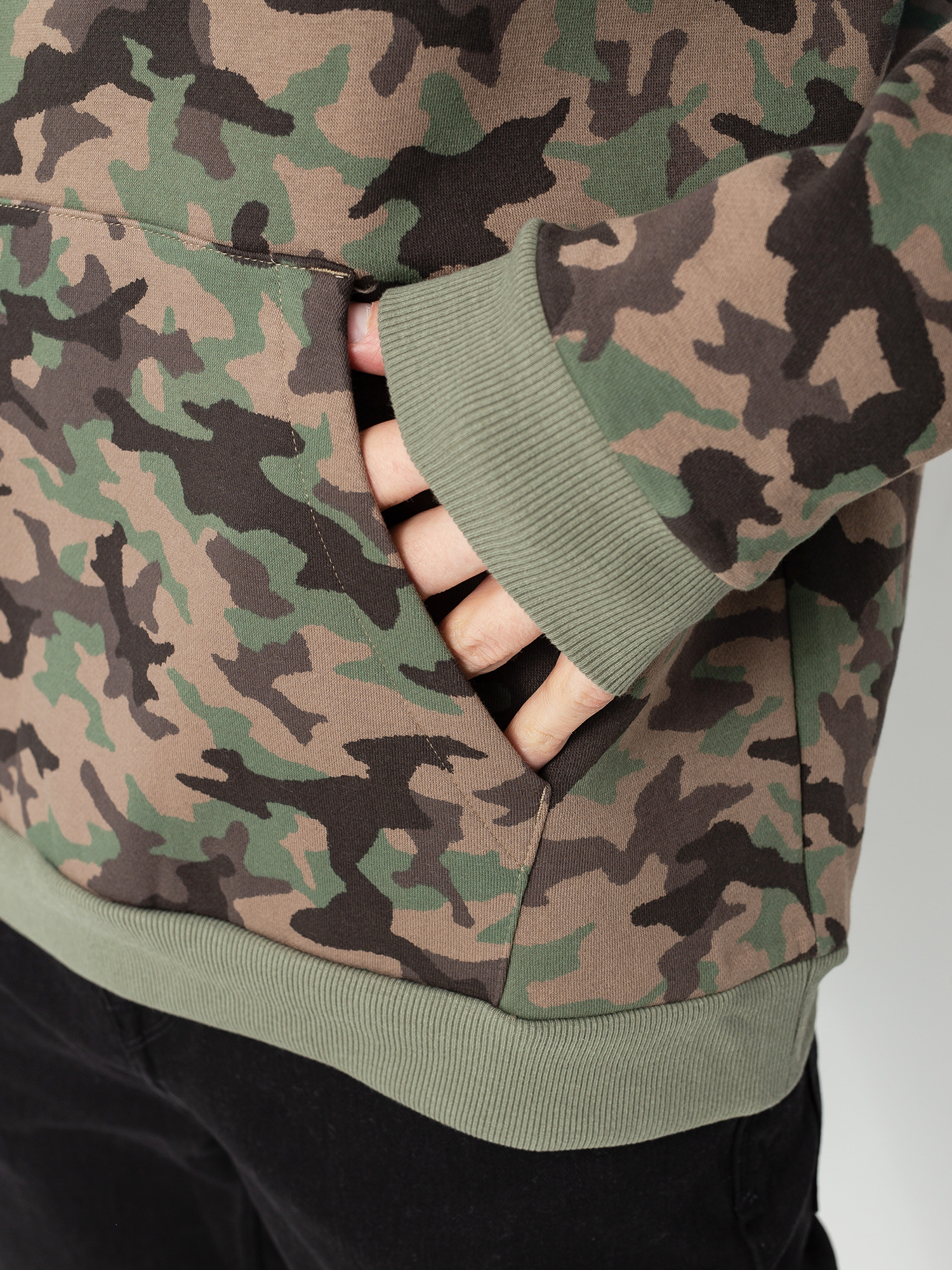 army print sweatshirt