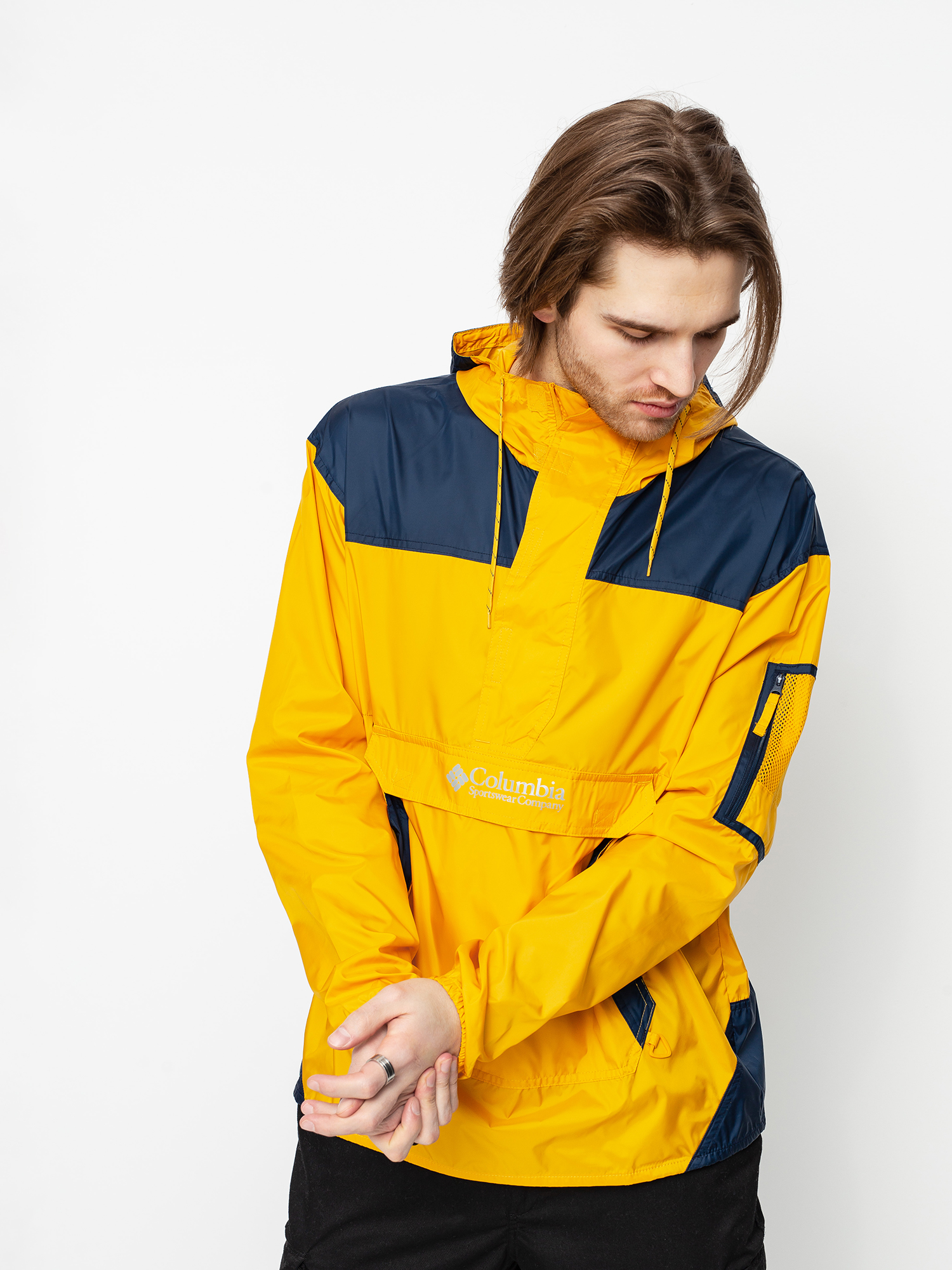 Columbia Challenger Jacket (bright gold/collegiate navy)
