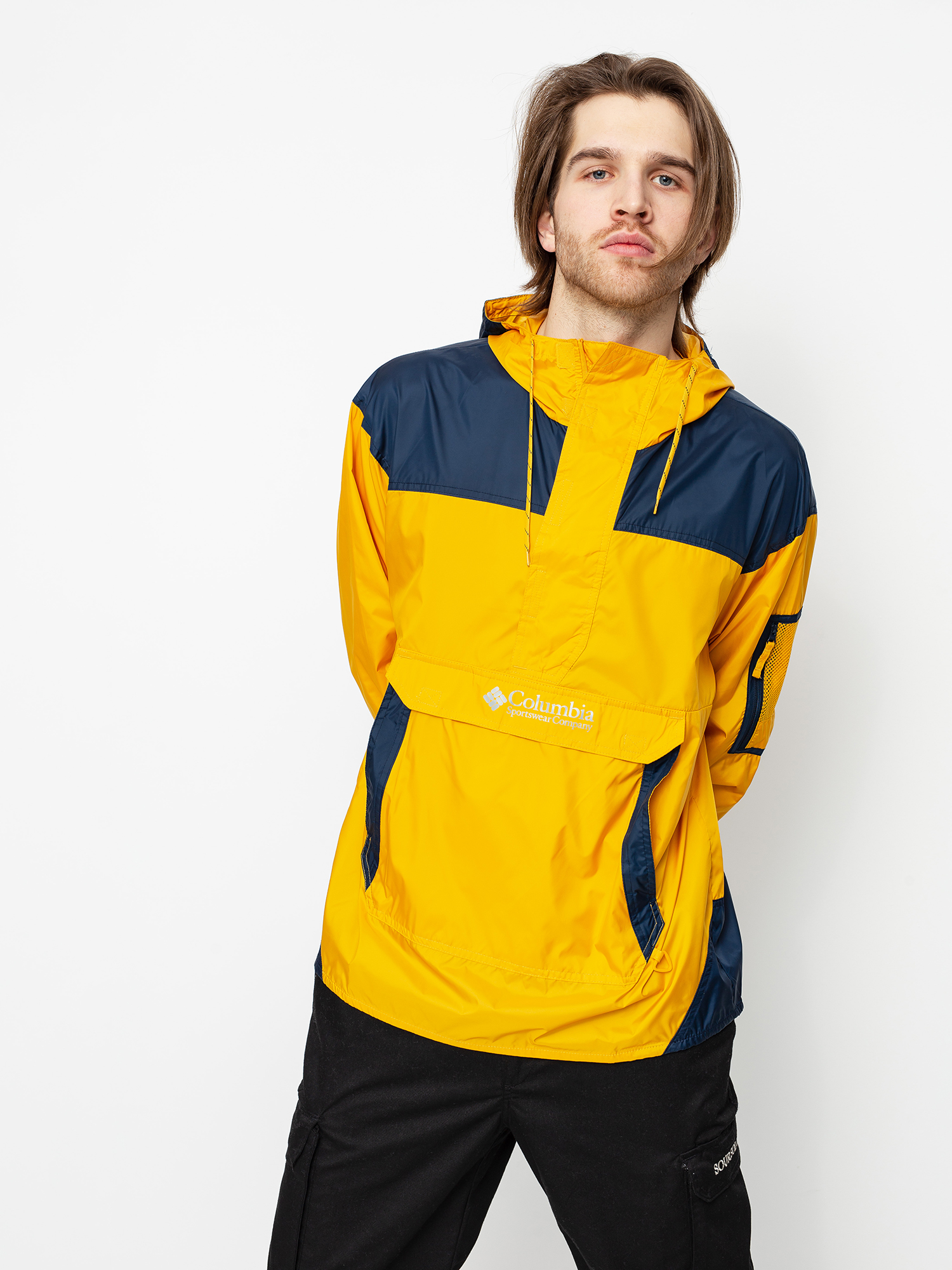 Columbia Challenger Jacket (bright gold/collegiate navy)