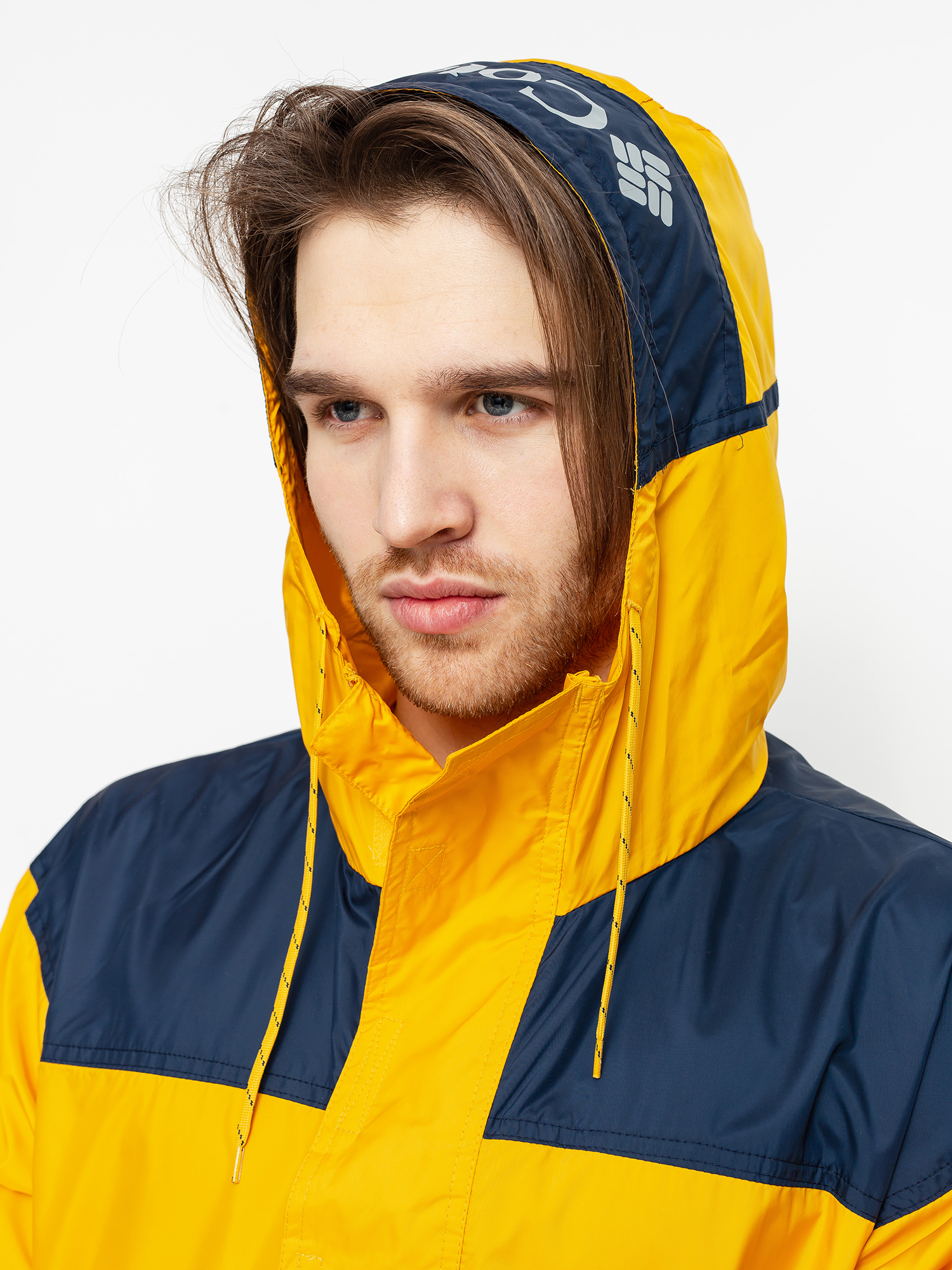 Columbia Challenger Jacket (bright gold/collegiate navy)