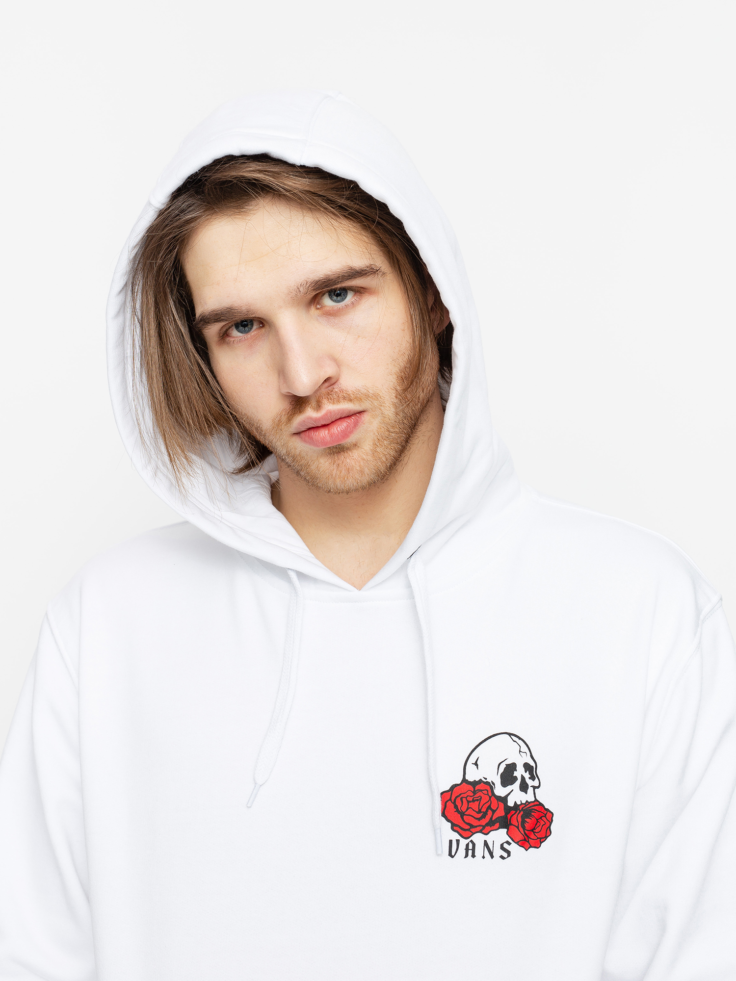 Vans Rose Bed HD Hoodie (white)