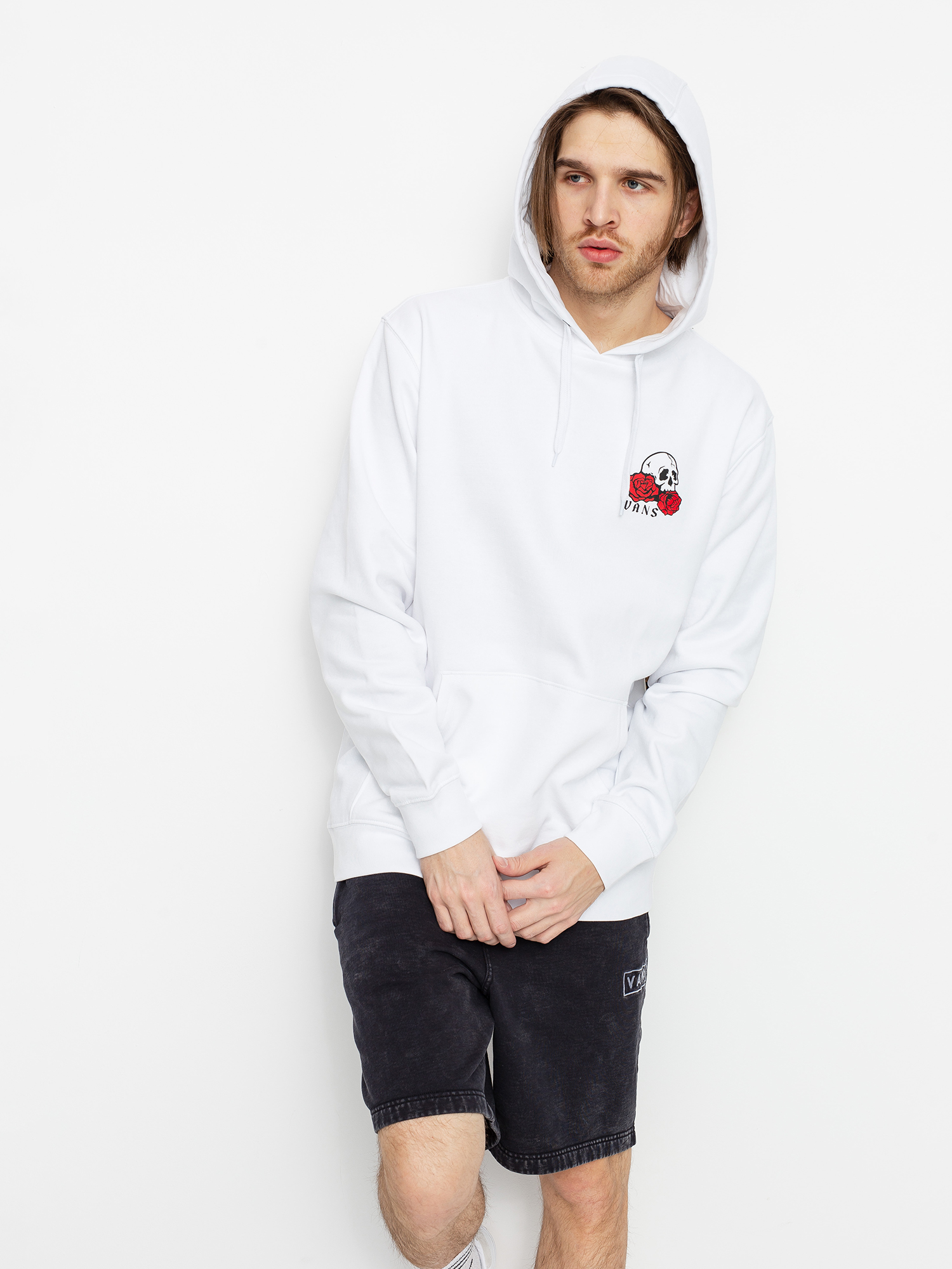 Vans Rose Bed HD Hoodie (white)