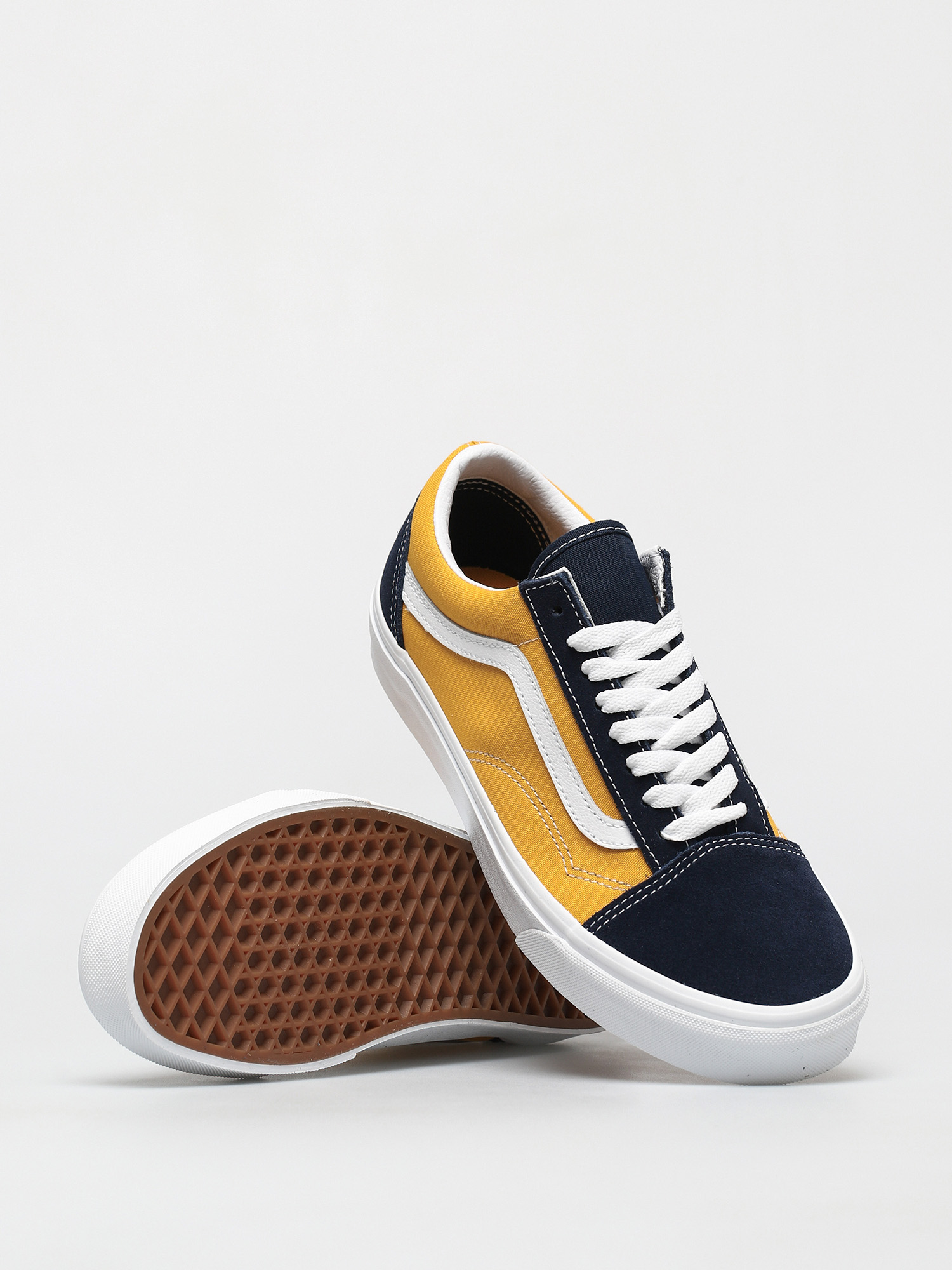 Vans Old Skool Shoes (classic sport dress blues/saffron)
