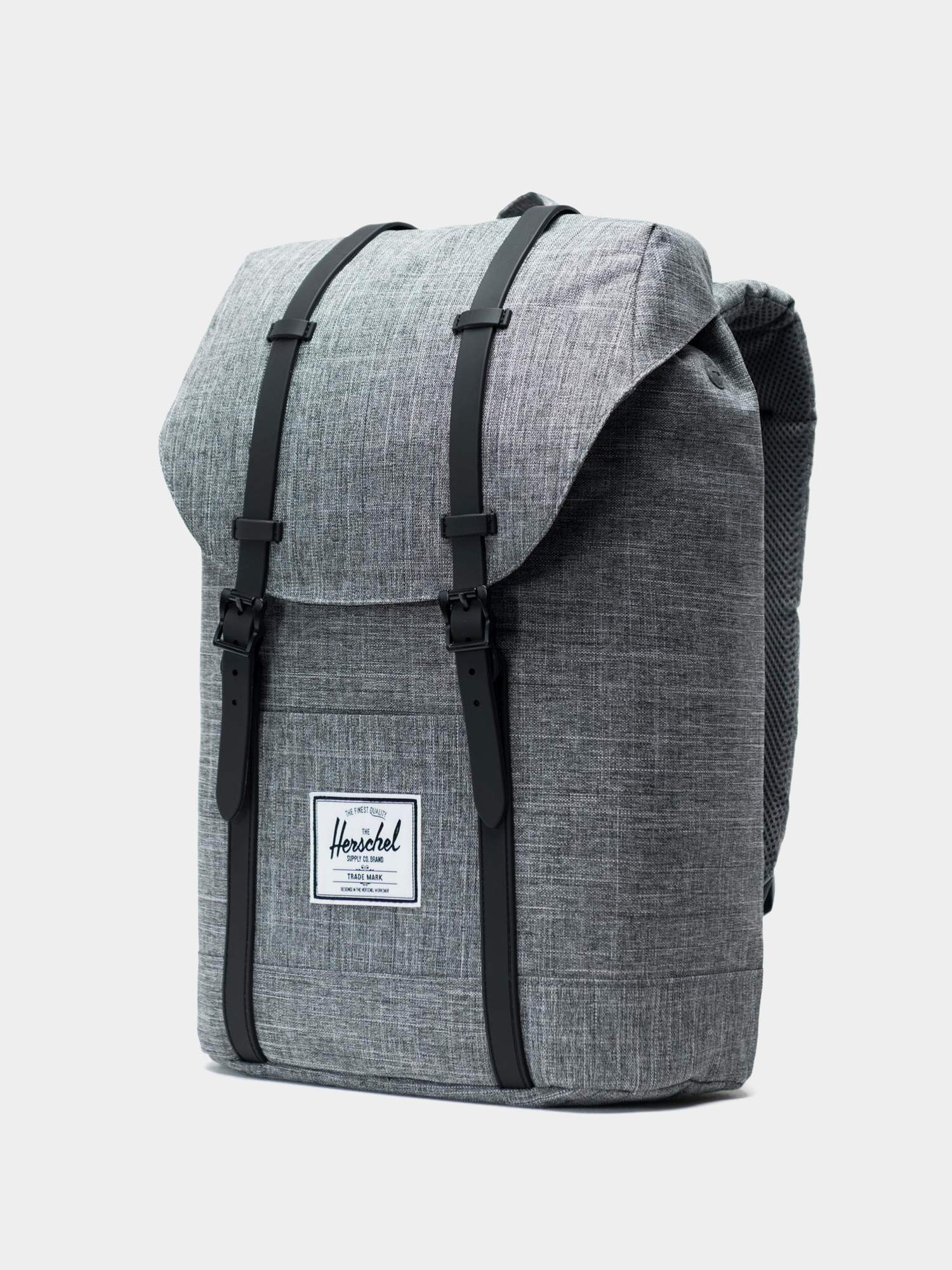 herschel raven crosshatch backpack