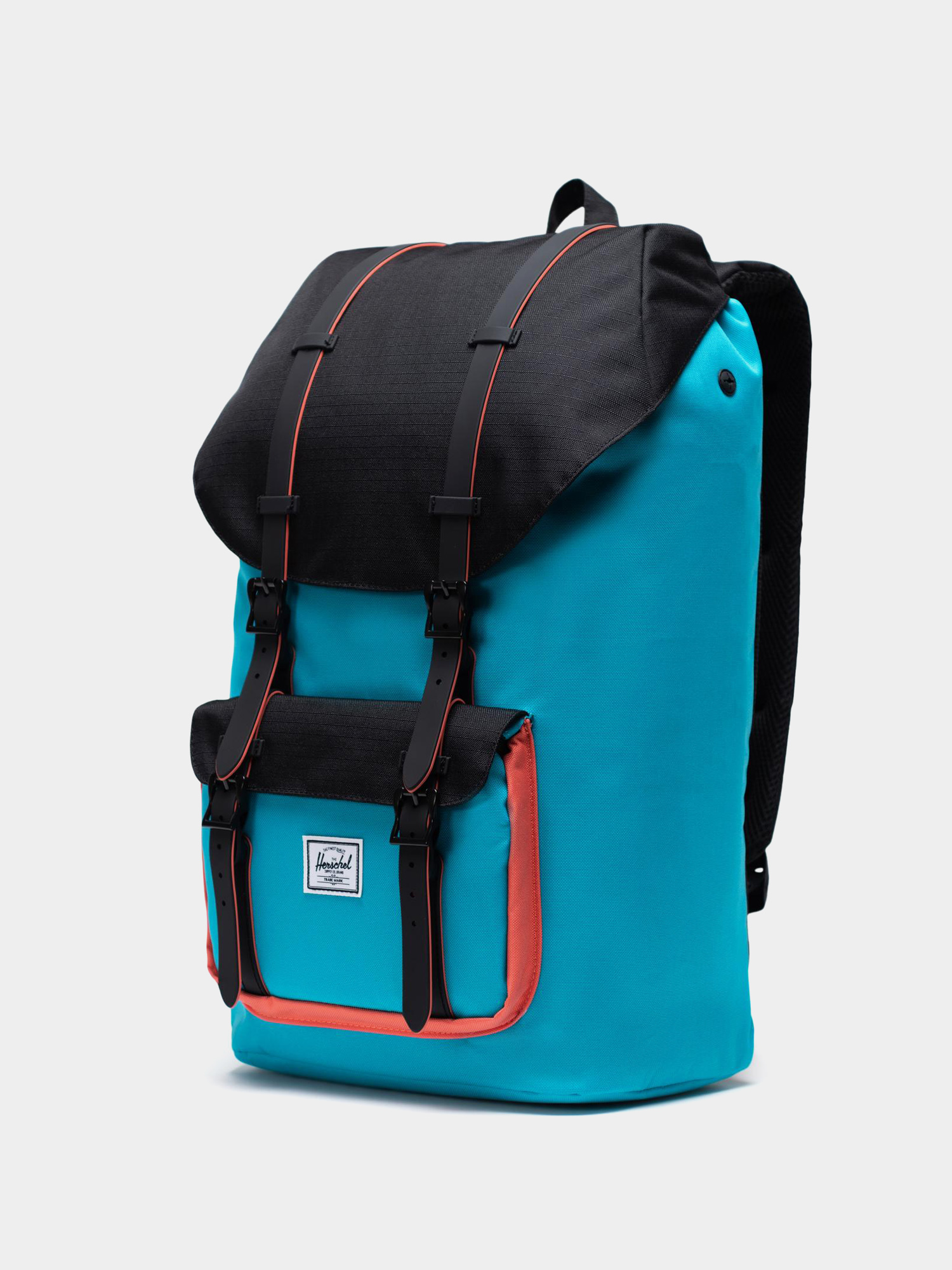 Herschel Supply Co. Little America Rucksack (blue bird/black/emberglow)