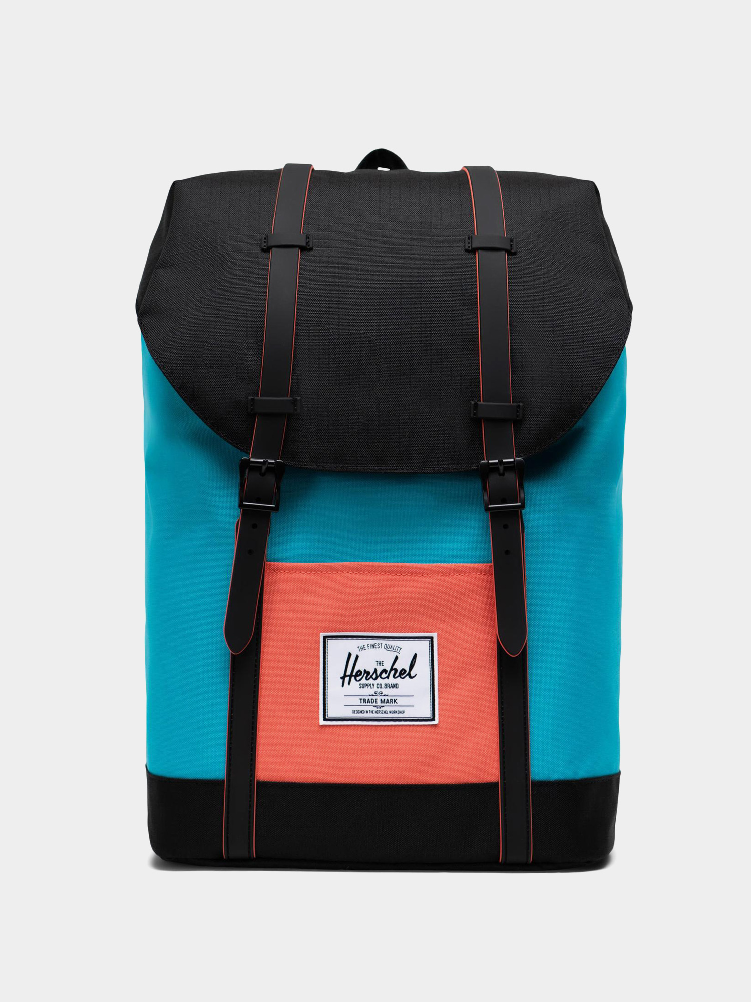 Herschel Supply Co. Retreat Backpack (blue bird/black/emberglow)