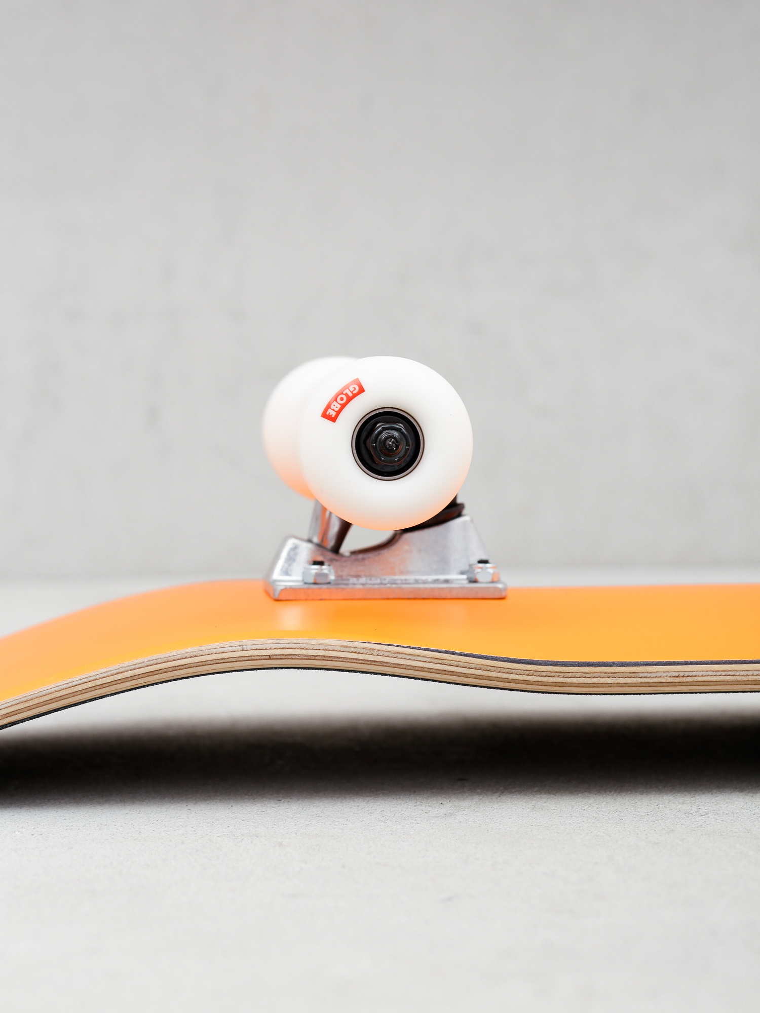 Globe Goodstock Skateboard (neon orange)