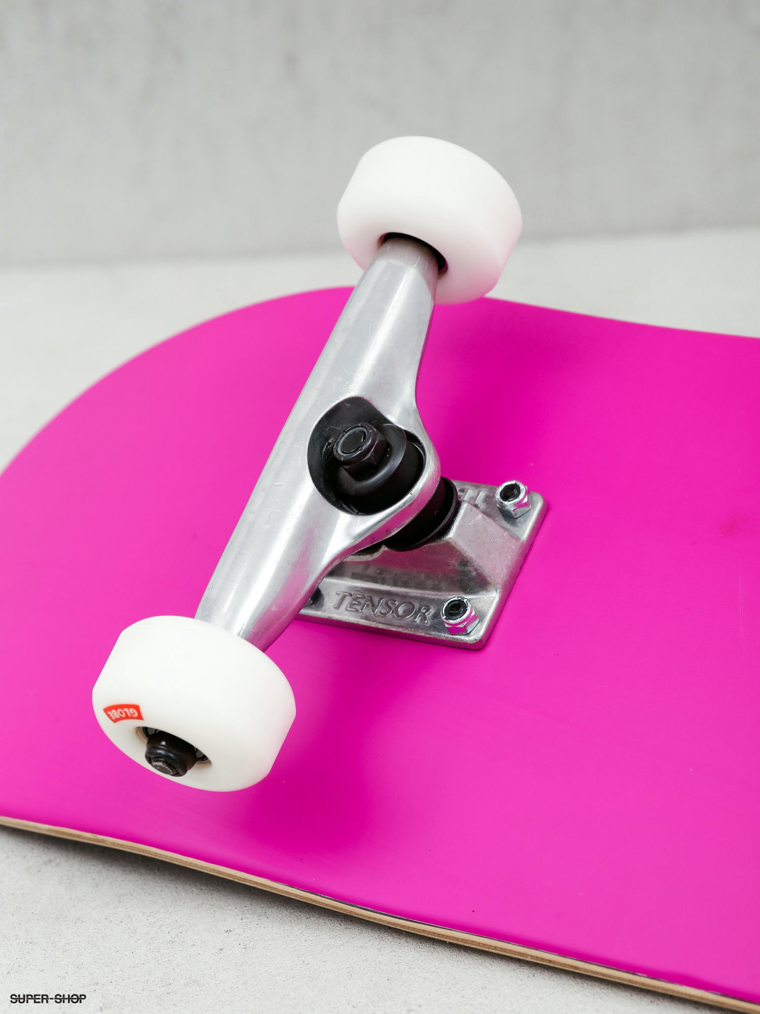 Globe Goodstock Skateboard (neon purple)