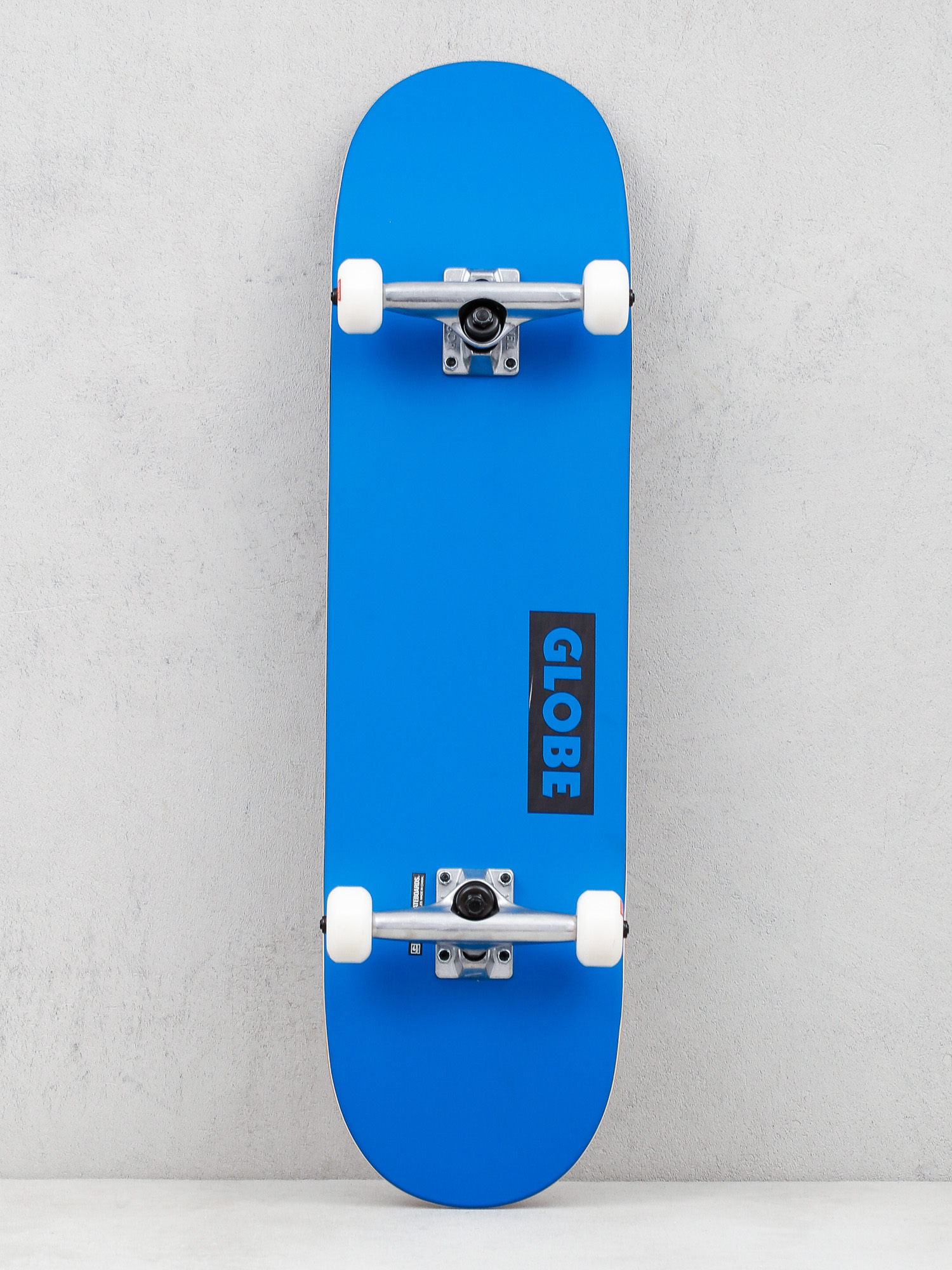 Globe Goodstock Skateboard (neon blue)