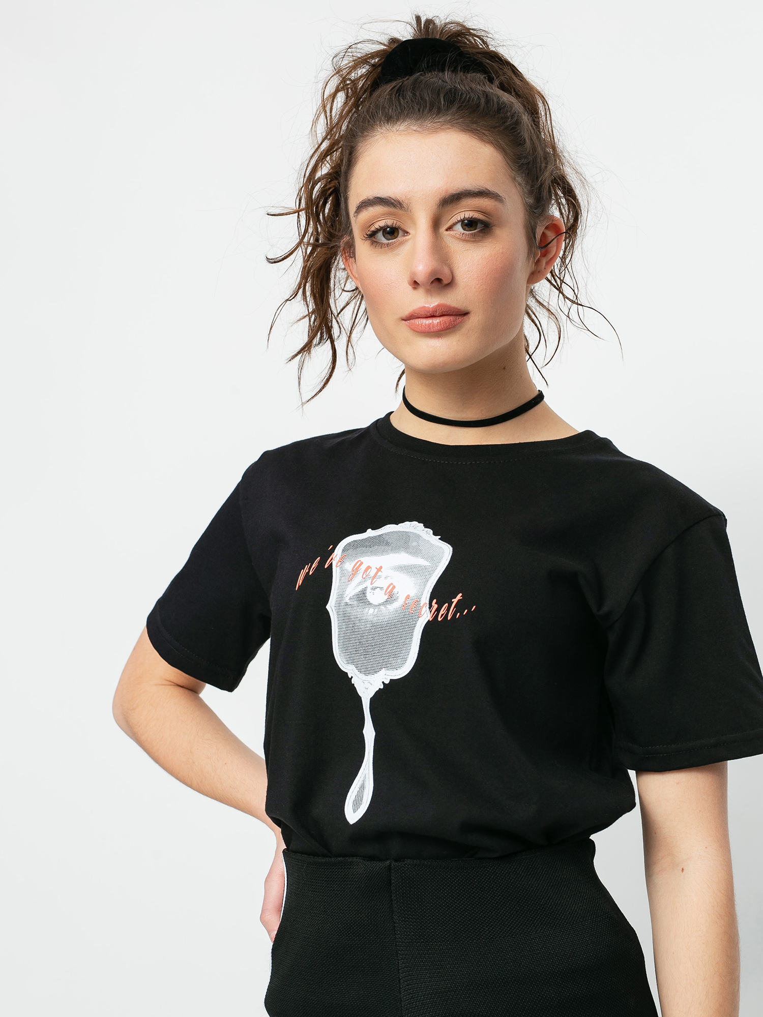 Local Heroes Mirror T-shirt Wmn (black)