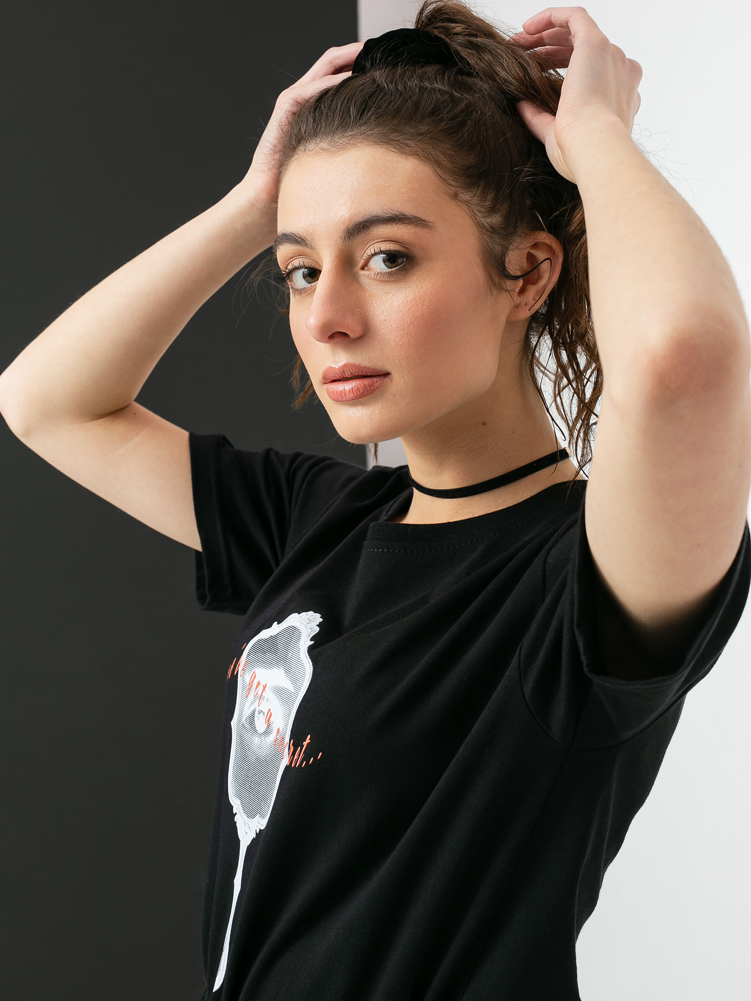 Local Heroes Mirror T-shirt Wmn (black)