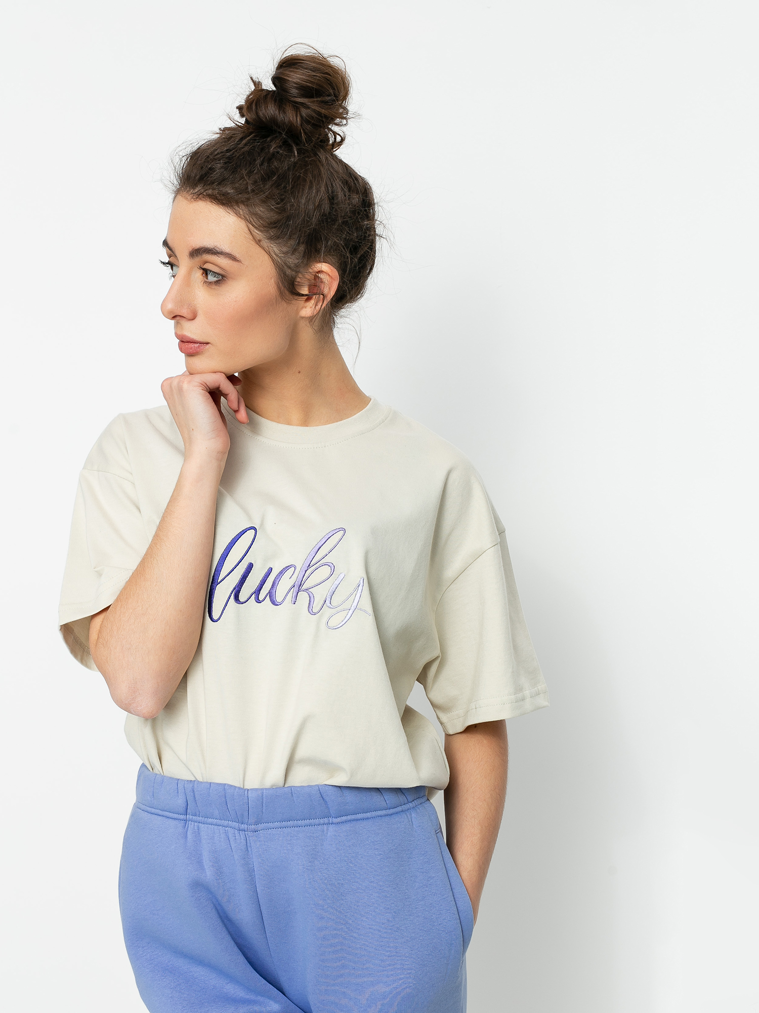Local Heroes Lucky Nude T-shirt Wmn (beige)