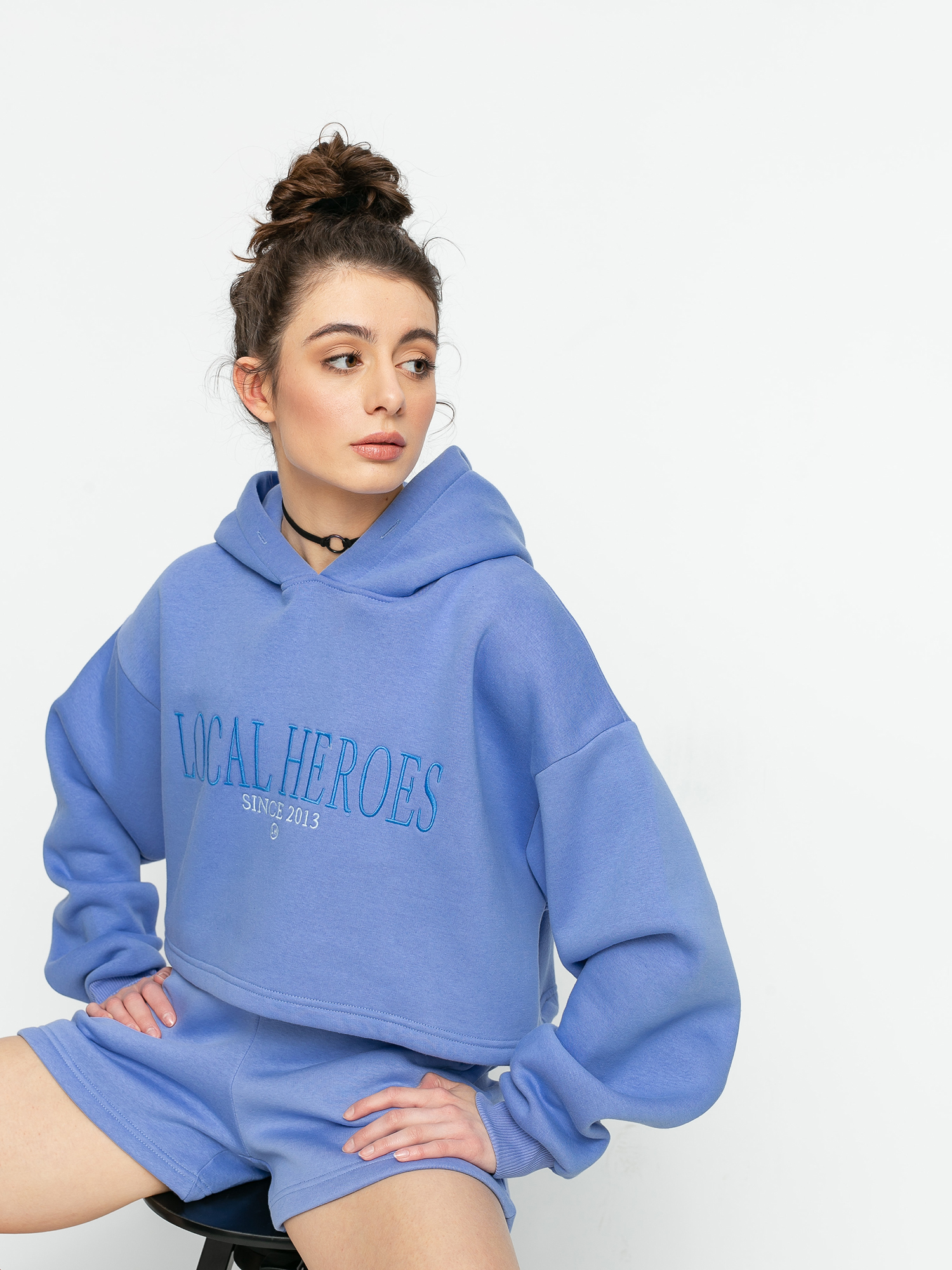 Local Heroes Lh 2013 Cropped HD Hoodie Wmn (violet)