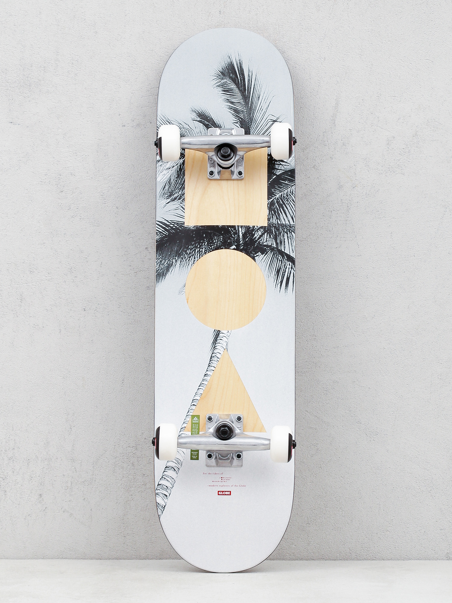 Globe G1 Stack Skateboard (lone palm)