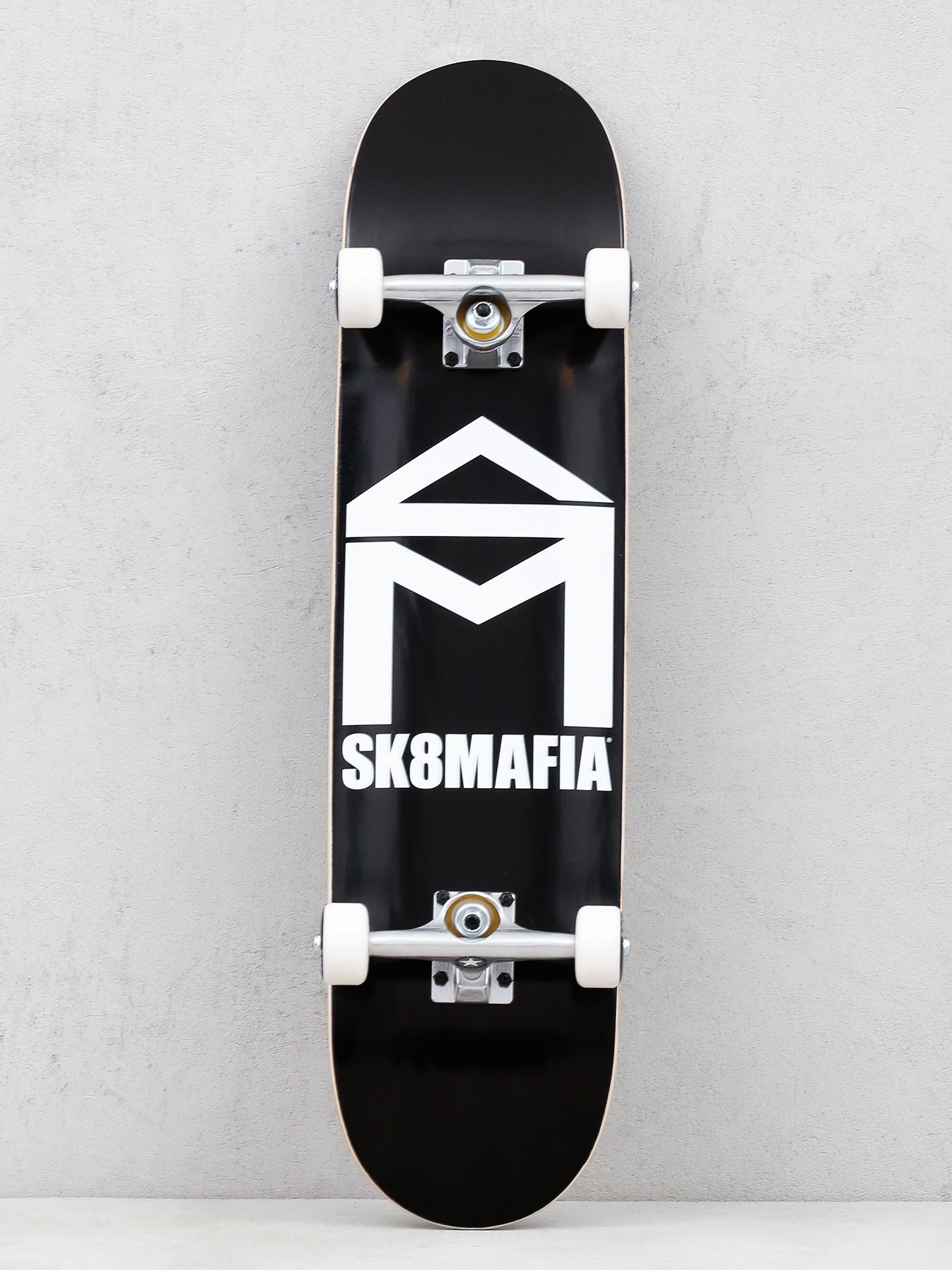 Sk8Mafia House Logo Skateboard (black)