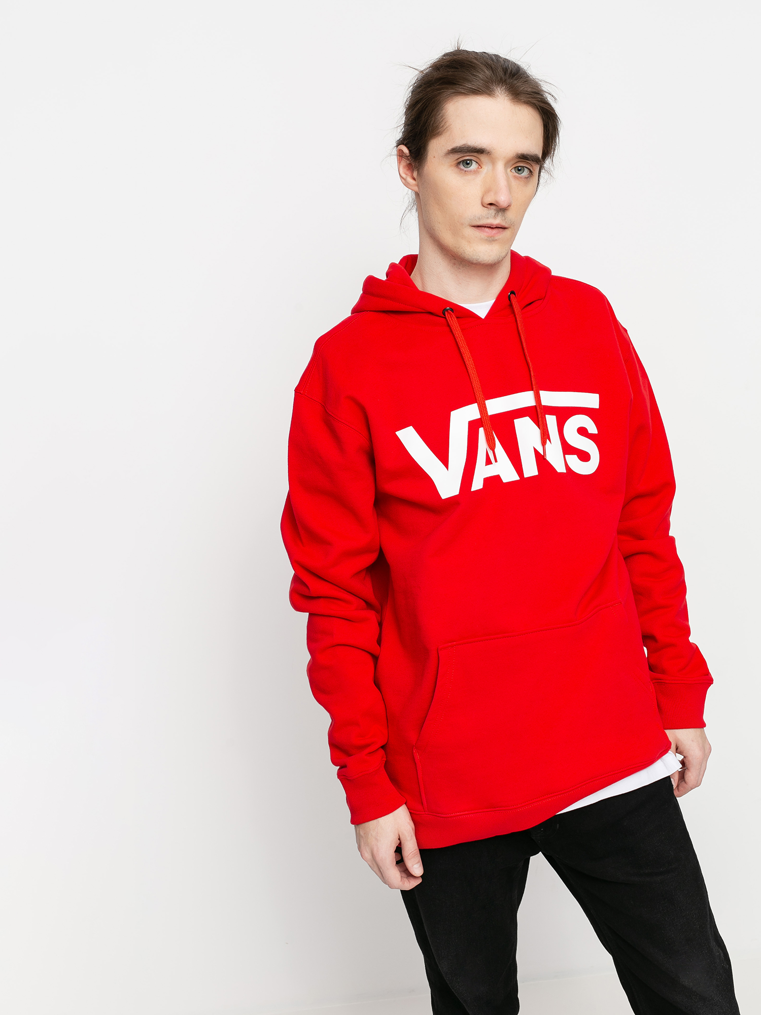Vans Classic II HD Hoodie (high risk red)