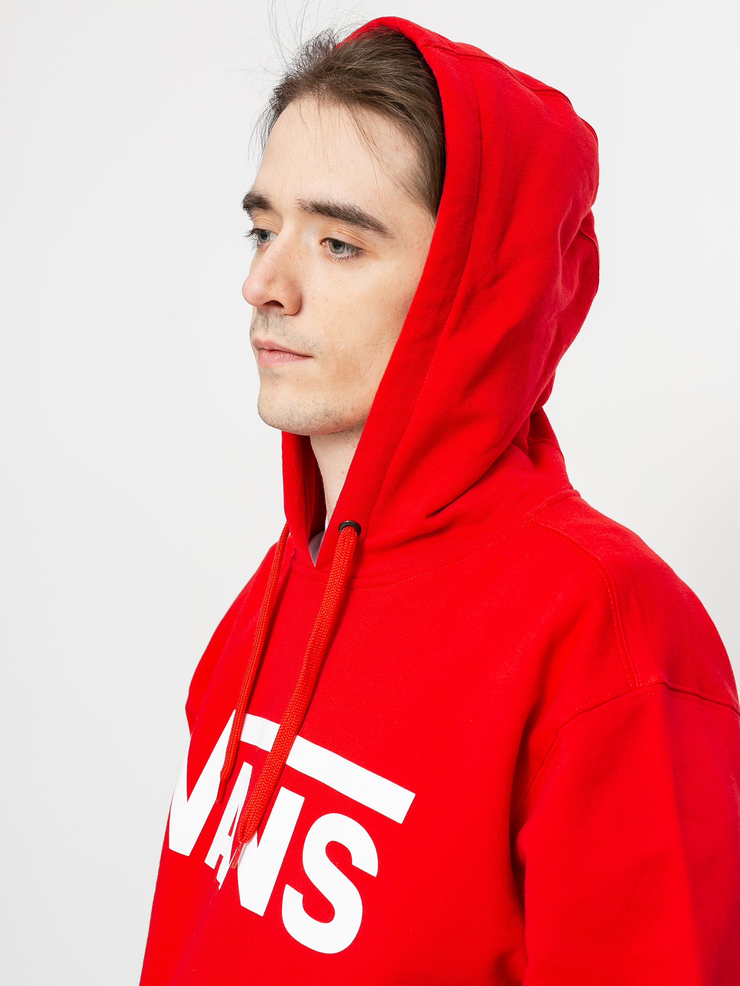 Vans Classic II HD Hoodie (high risk red)