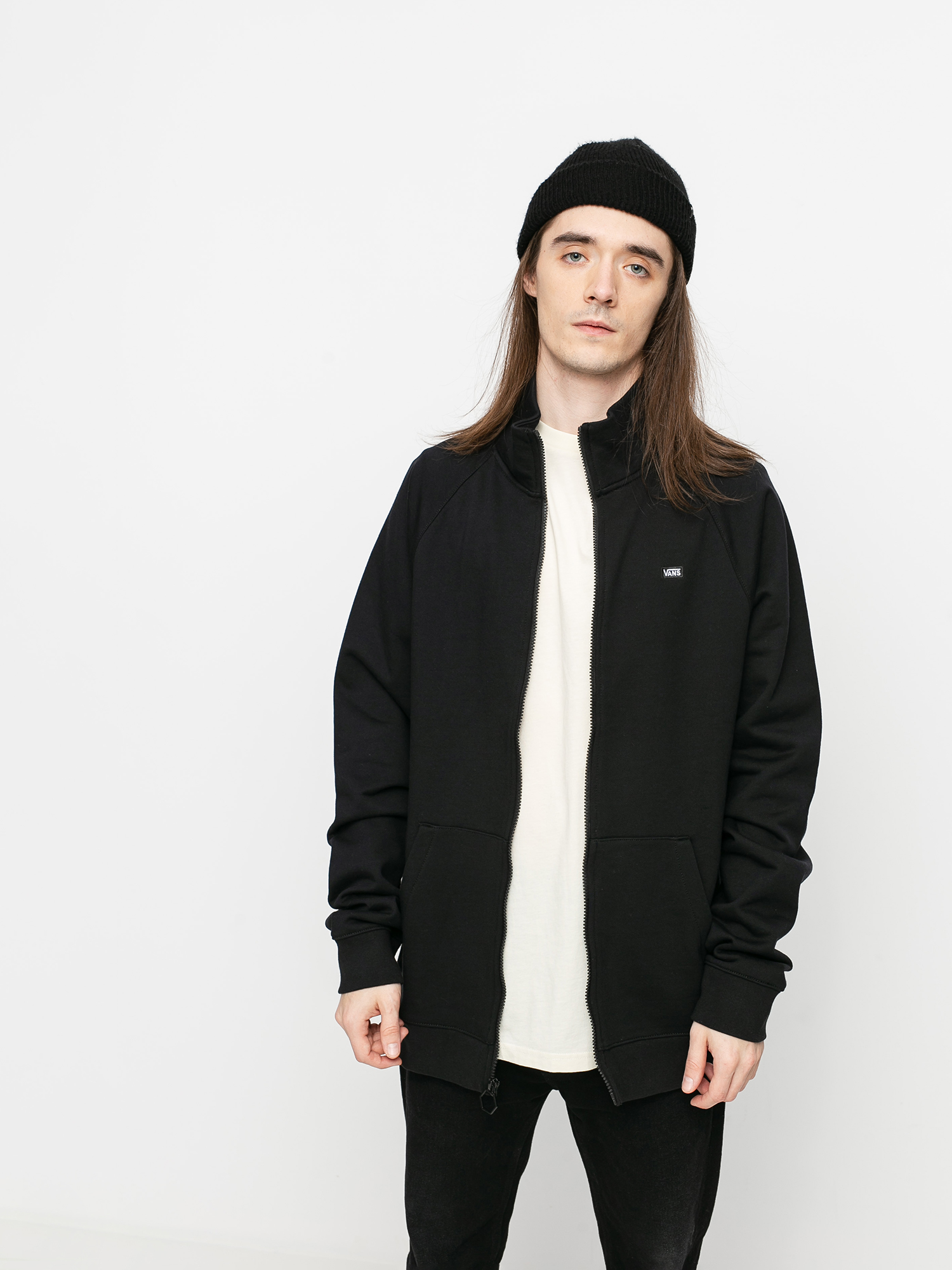 Vans Versa Track Jacket Dx Sweatshirt (black) Vans Versa Track Jacket Dx Sweatshirt (black)
