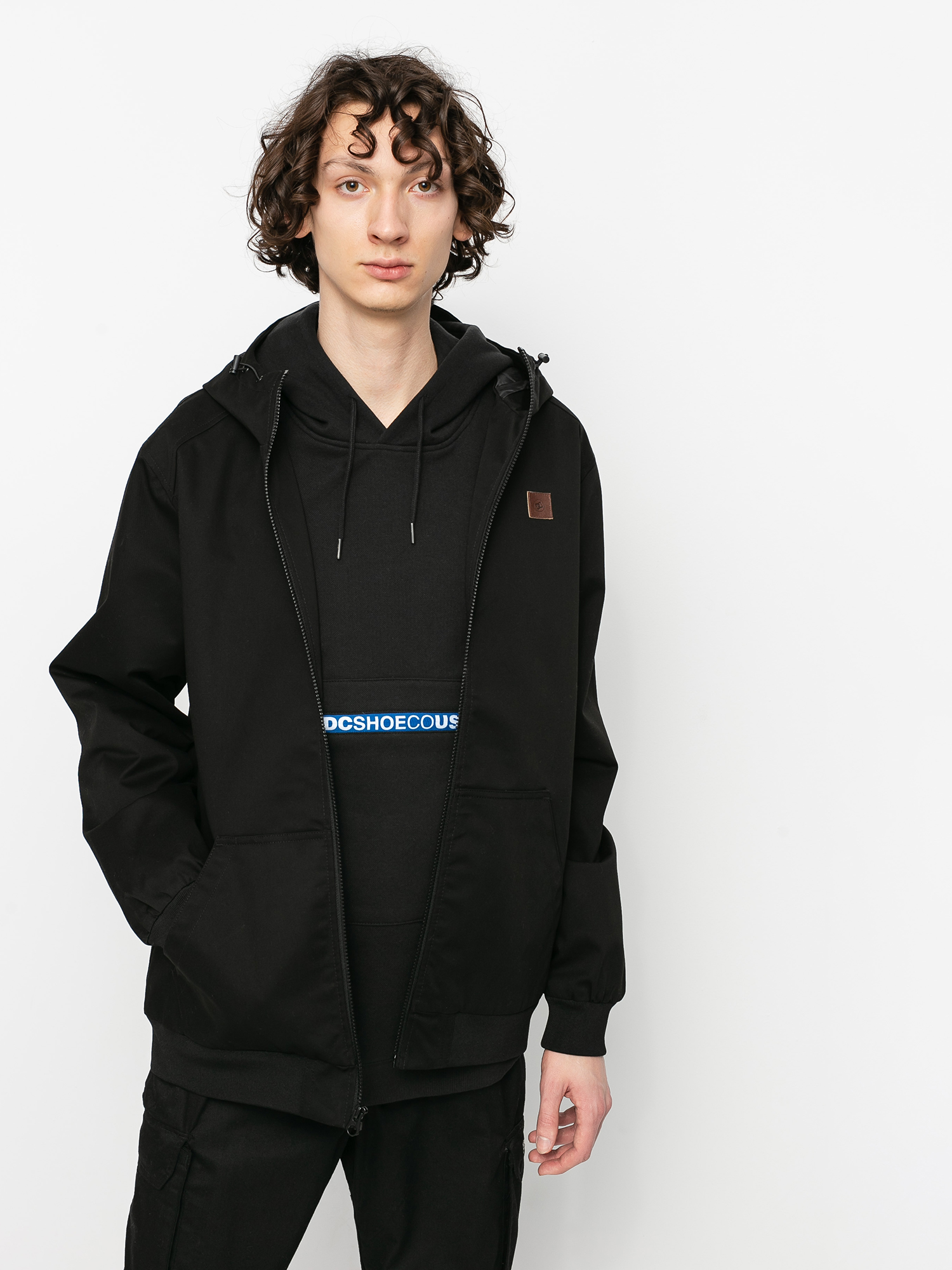 Fila earl full shop zip hooded jacket