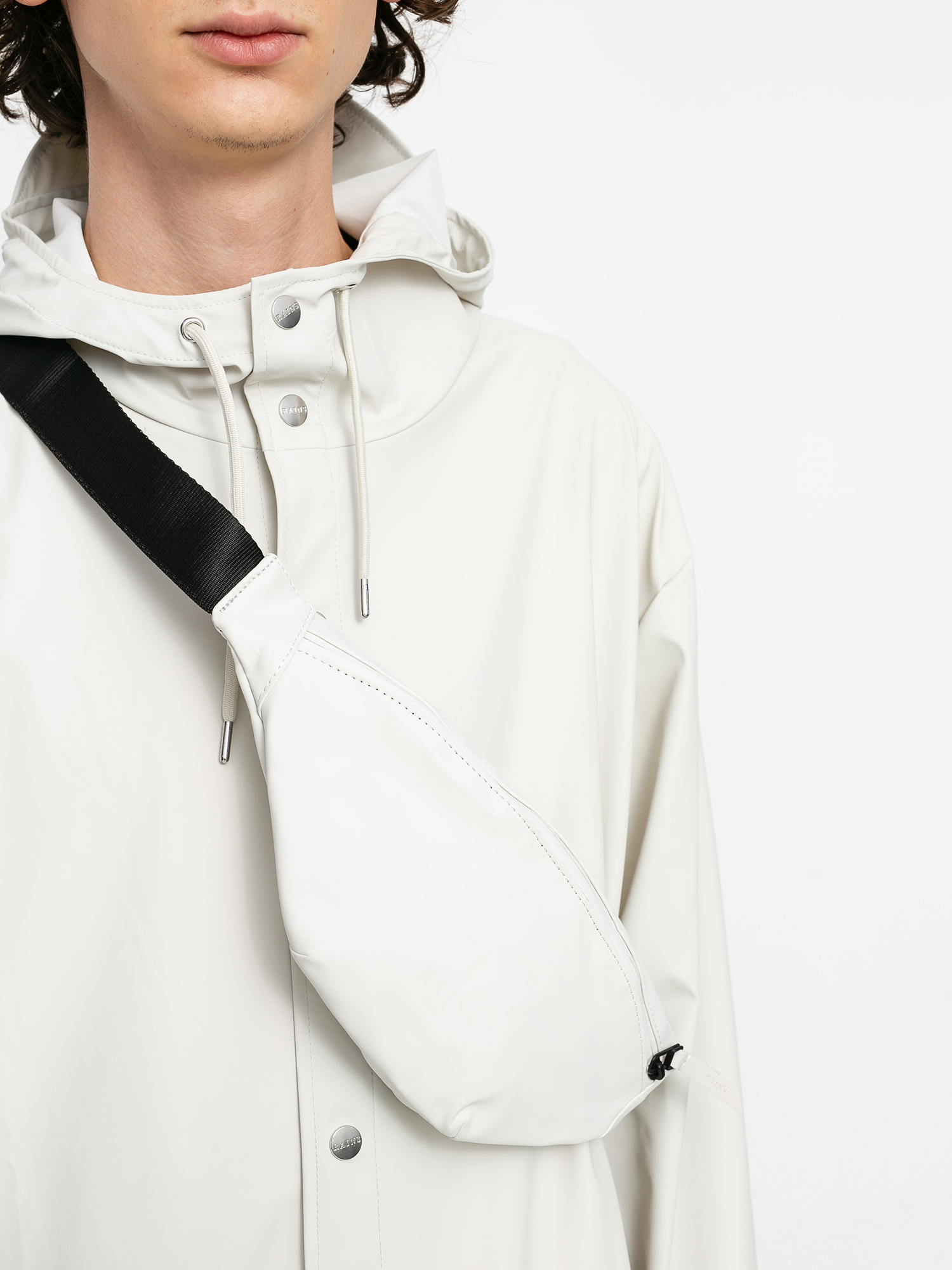 Rains Mini Bum bag (off white)