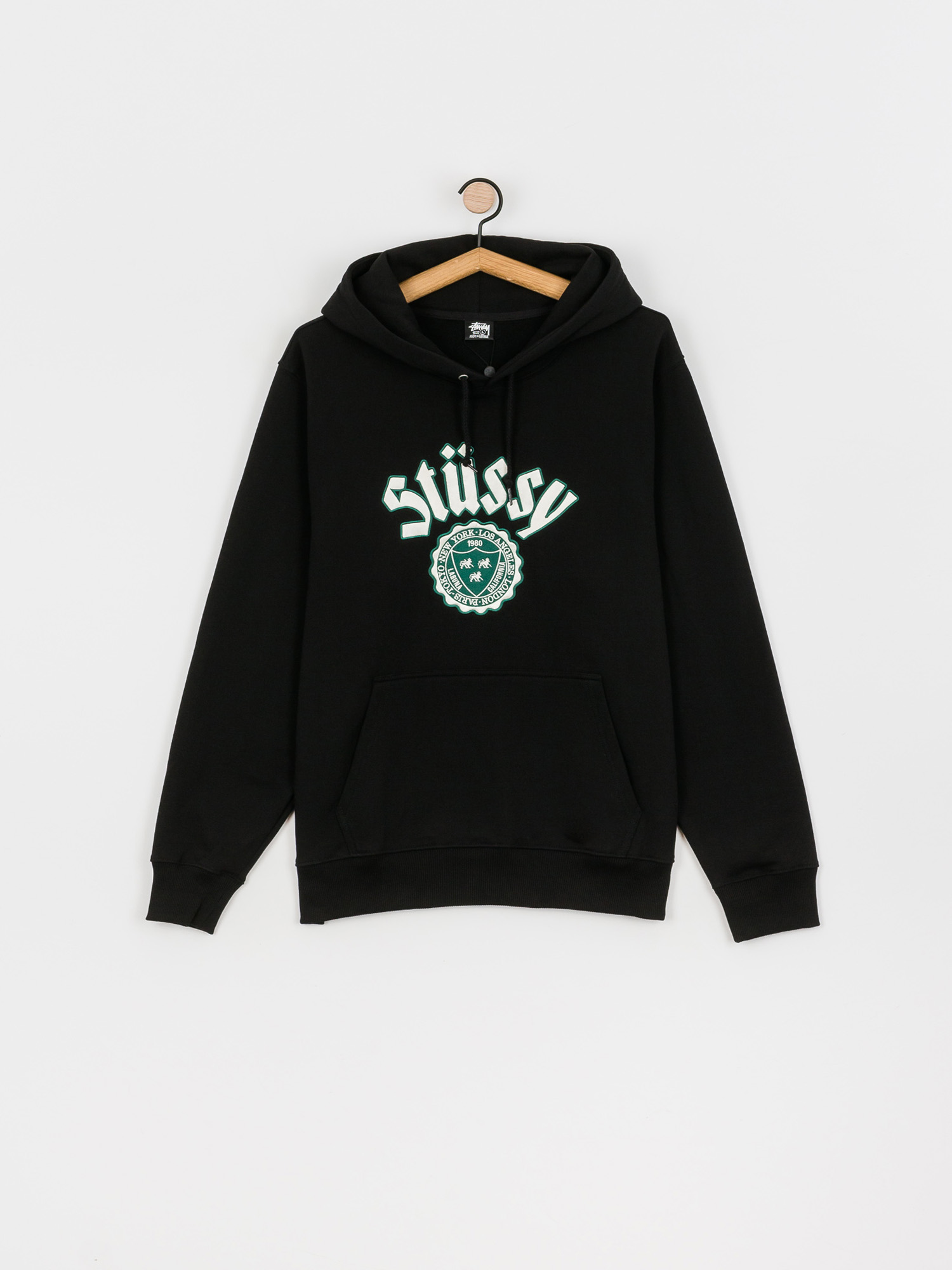 Stussy City Seal App HD Hoodie (black)