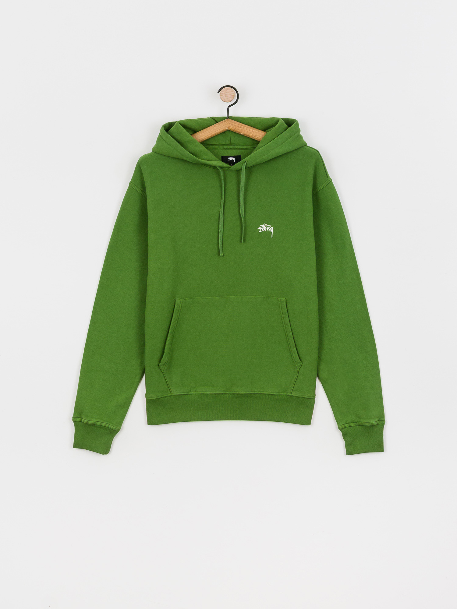 Stussy Stock Logo HD Hoody (green)