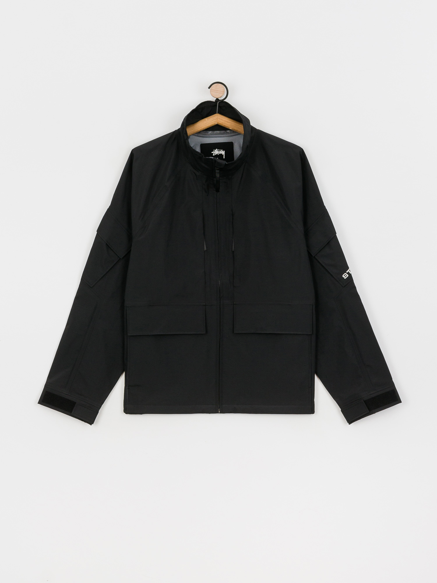Stussy Apex Shell Jacket - black (black)