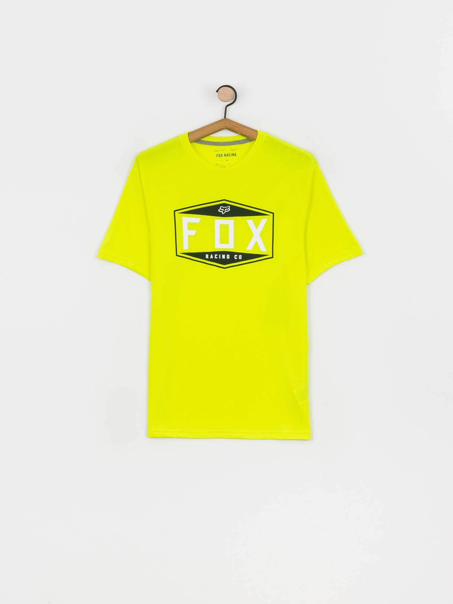 Fox Emblem Tech T-shirt (flo ylw)