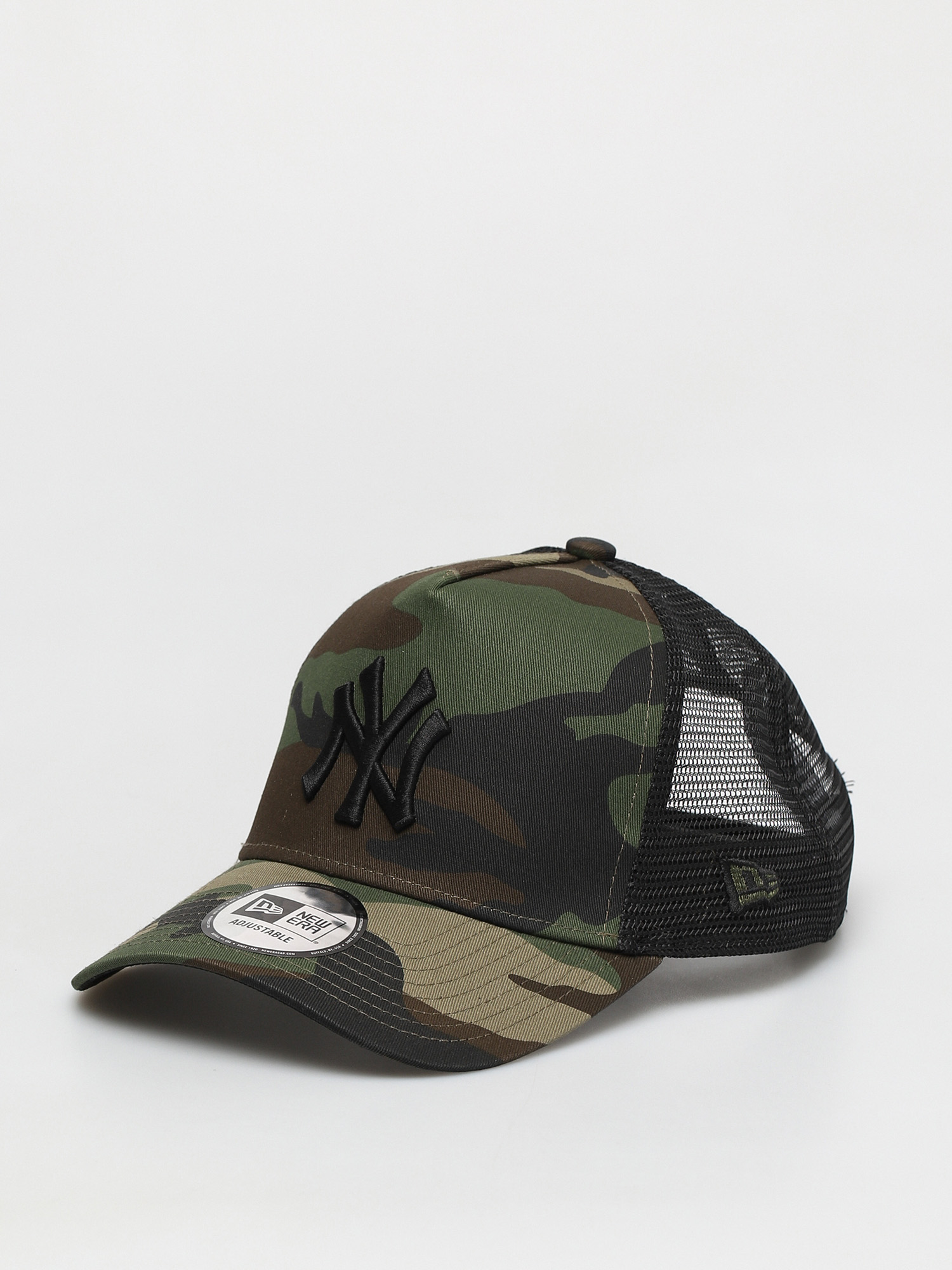 New Era Clean Trucker New York Yankees ZD Cap (woodland camo/black)