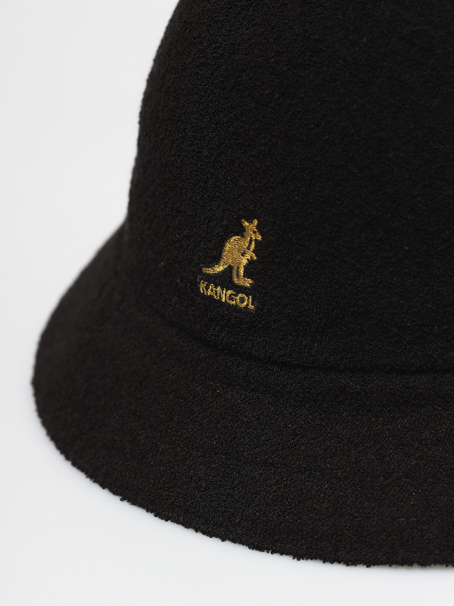 Kangol Bermuda Casual Hat (black/gold)