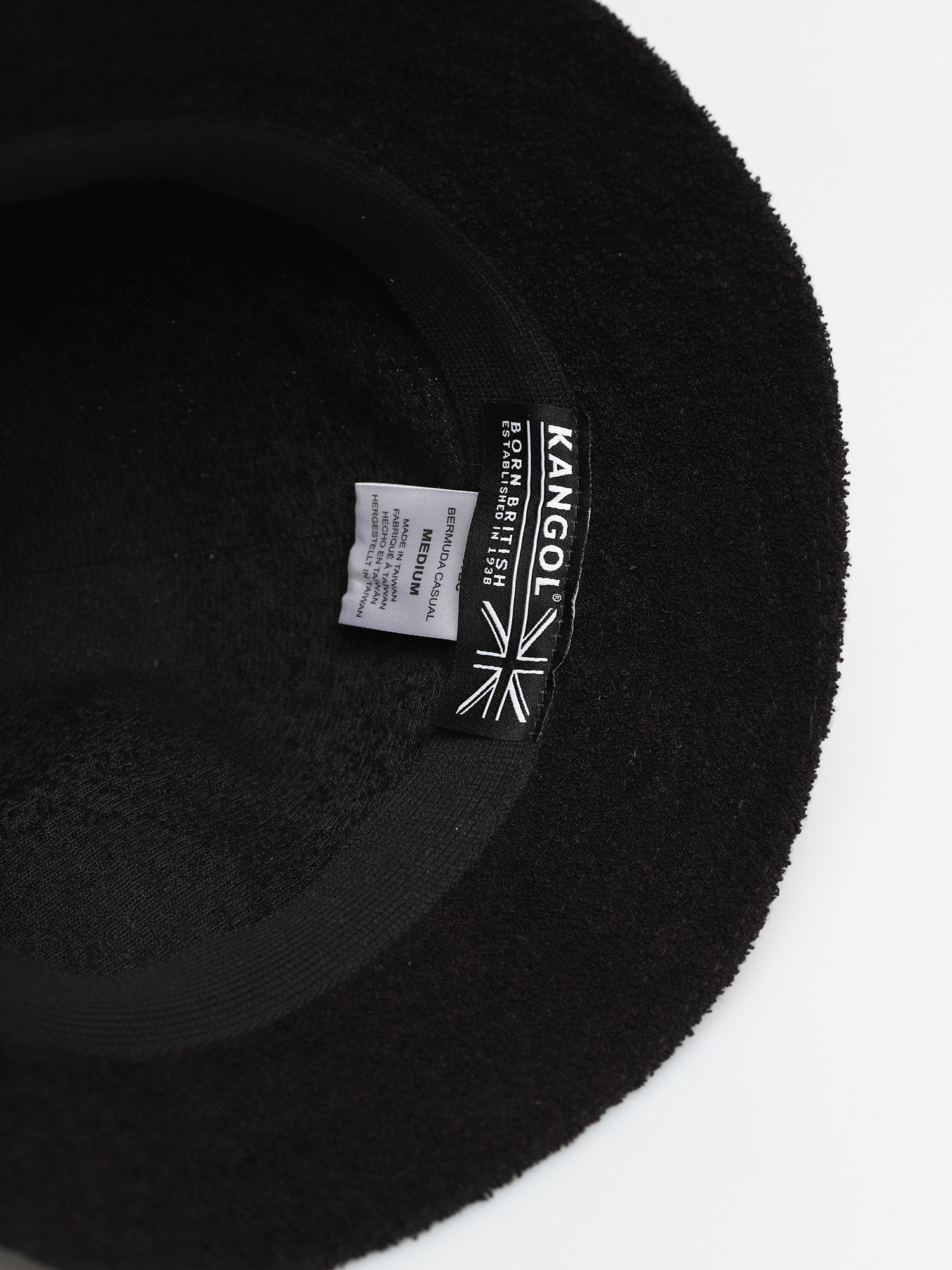 Kangol Bermuda Casual Hat (black/gold)
