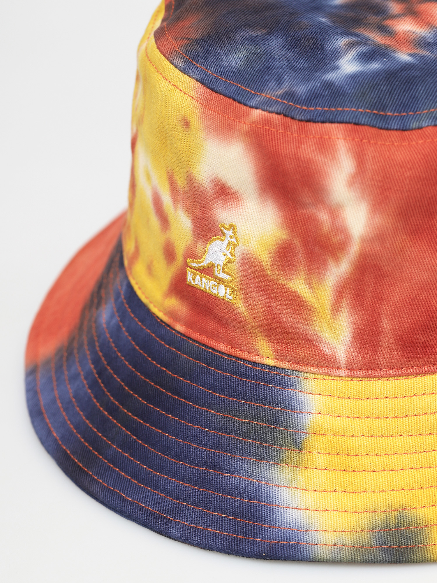 Kangol Tie Dye Bucket Hat (golden palm)