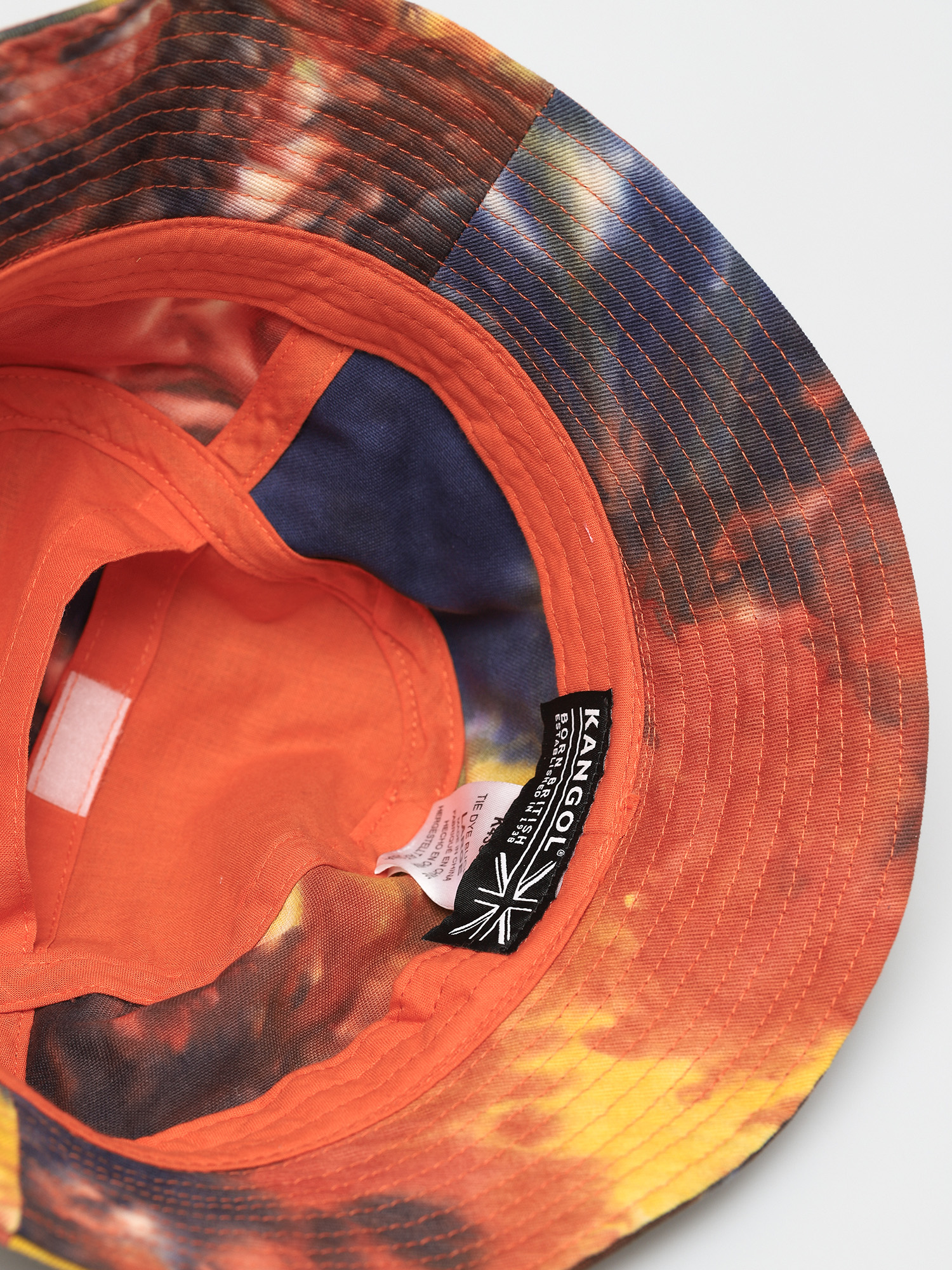 Kangol Tie Dye Bucket Hat (golden palm)