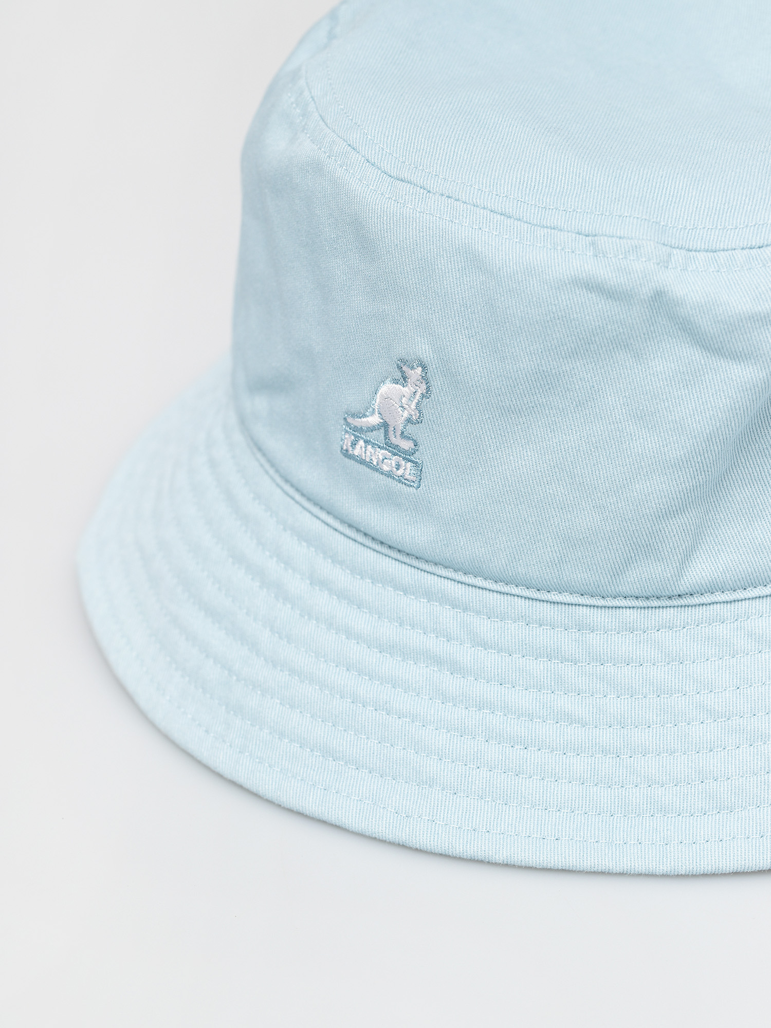 Kangol Washed Bucket Hat Blue Tint