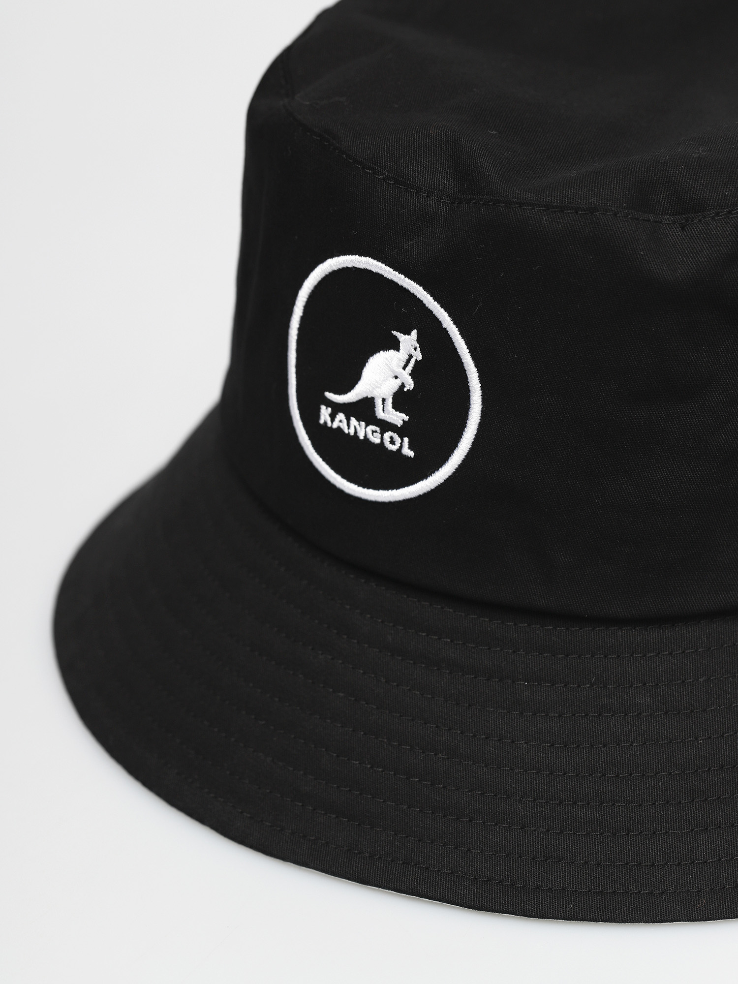 Kangol Cotton Bucket Hat (black)