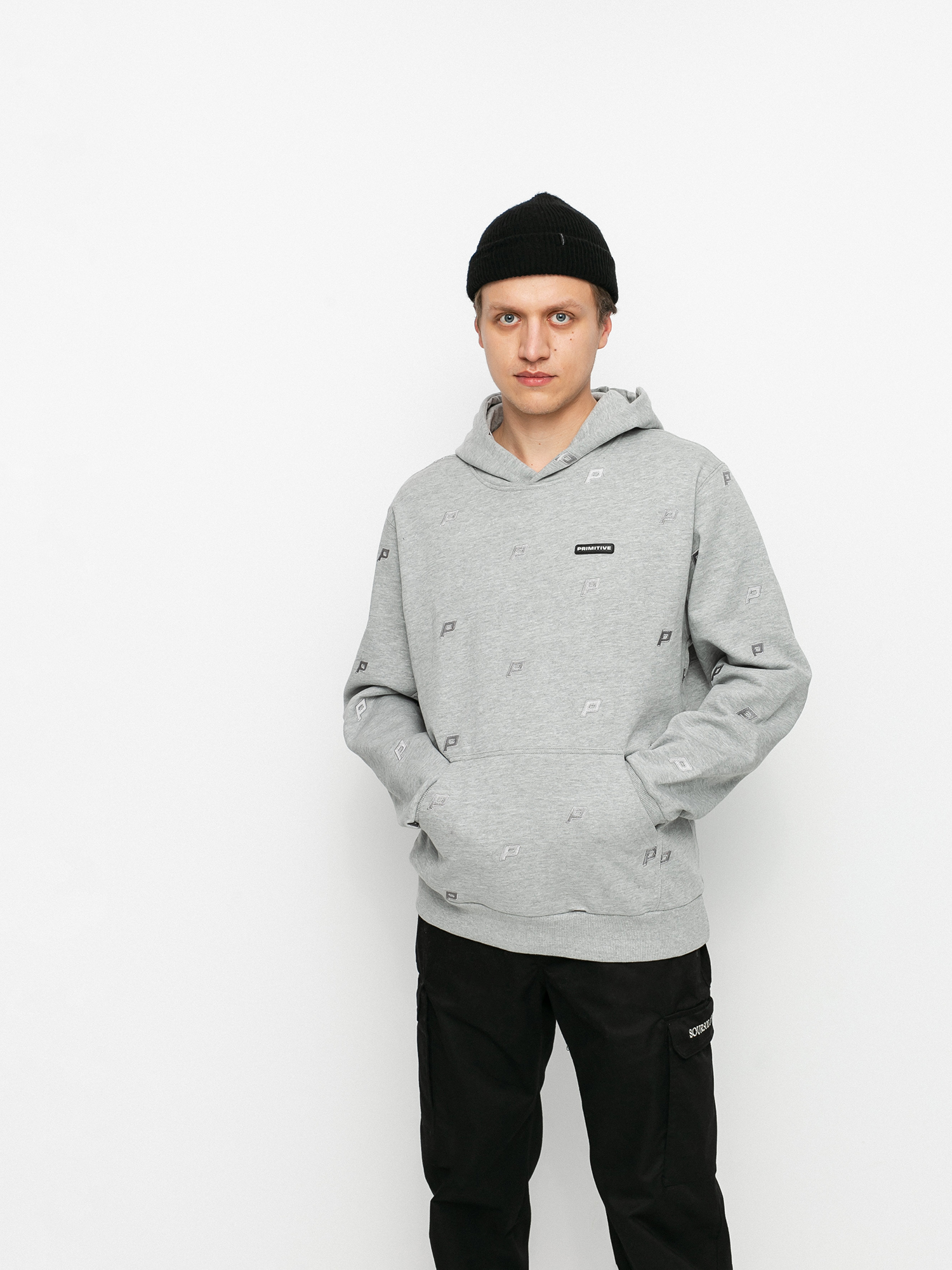 Primitive Mateo HD Hoodie (grey heather)