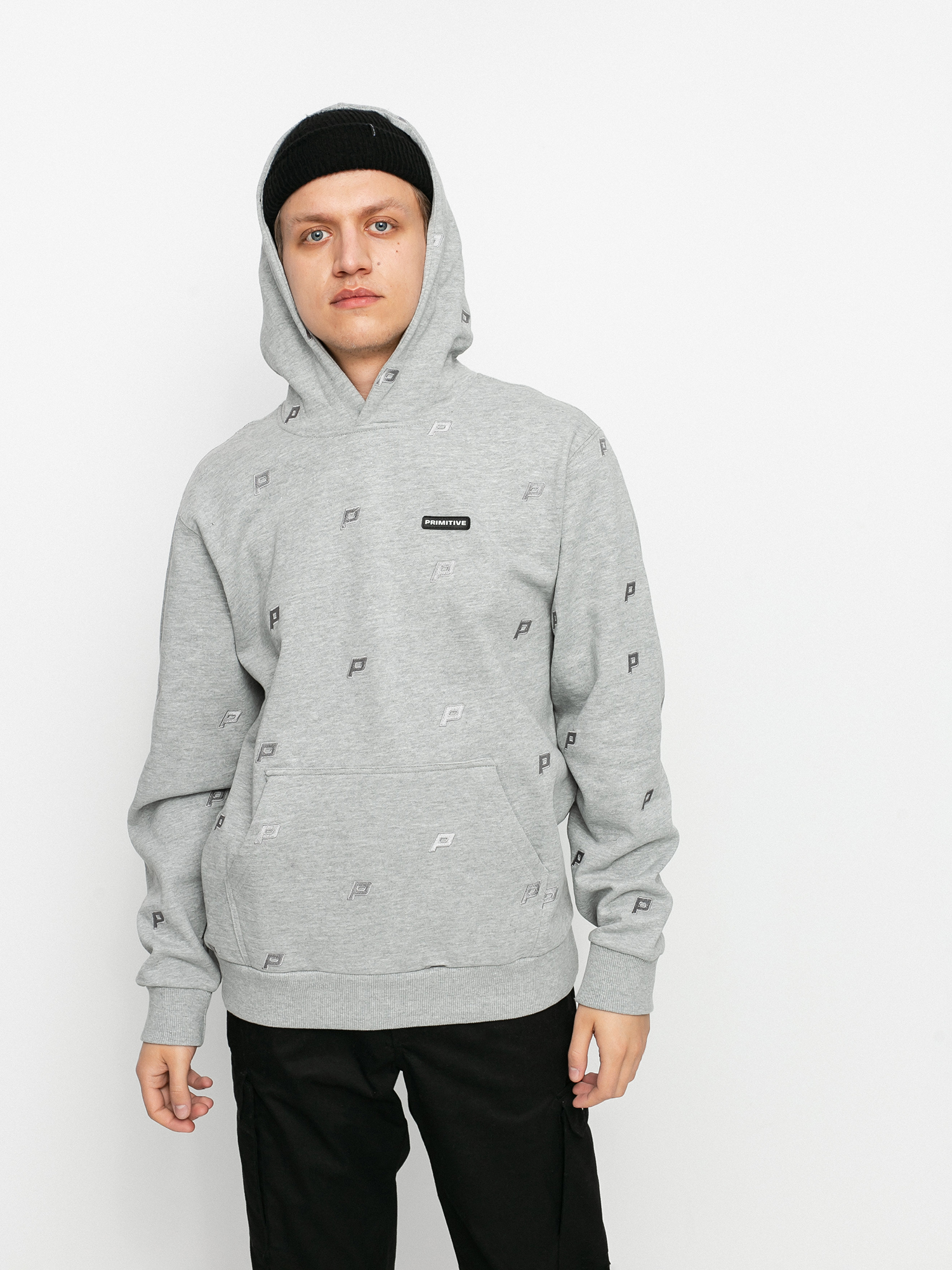 Grey on sale primitive hoodie