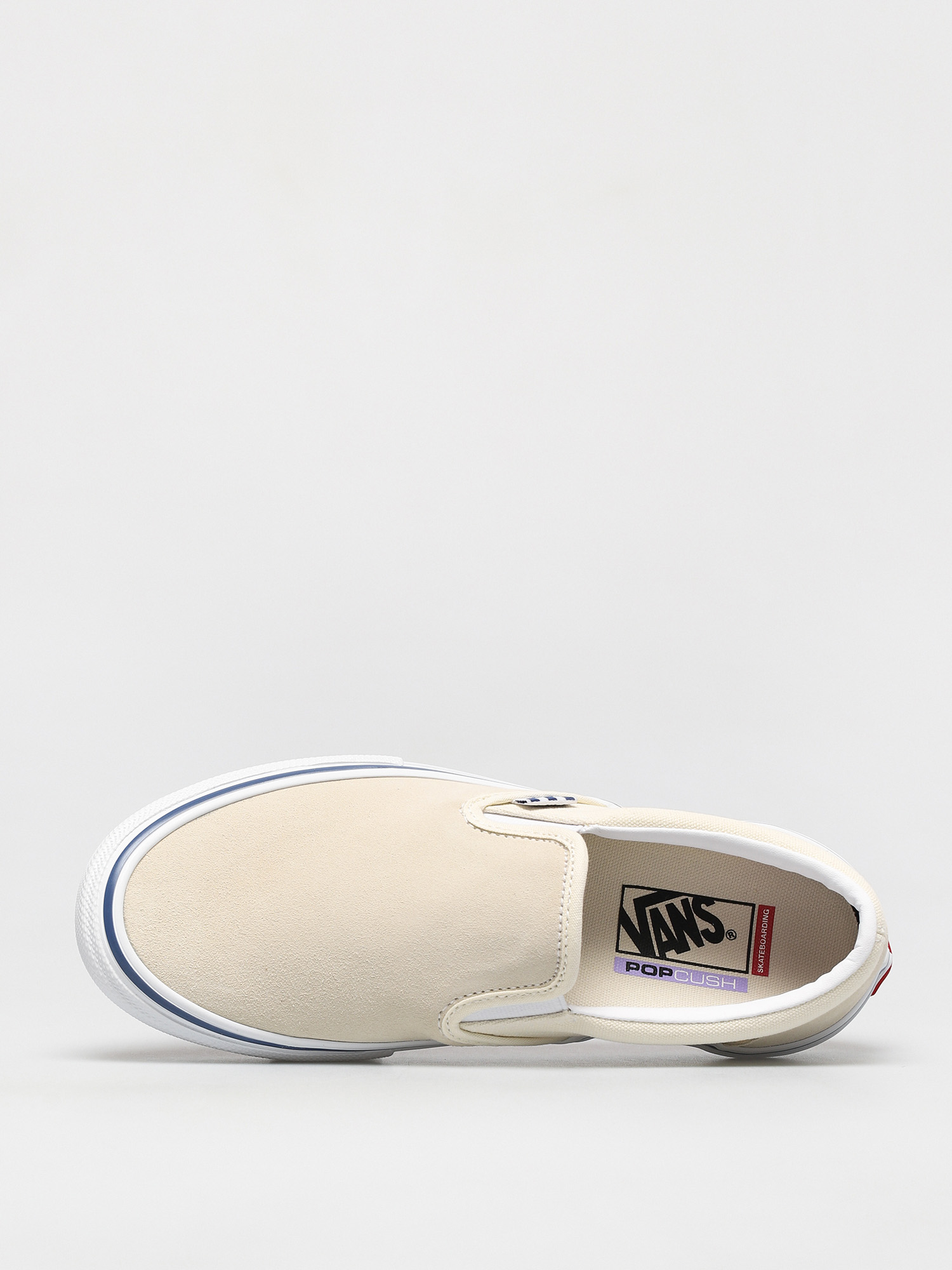 vans skate slip on off white