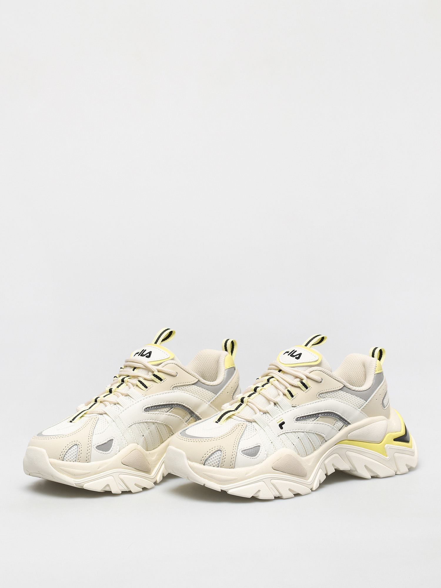 fila electrove leather & mesh sneakers