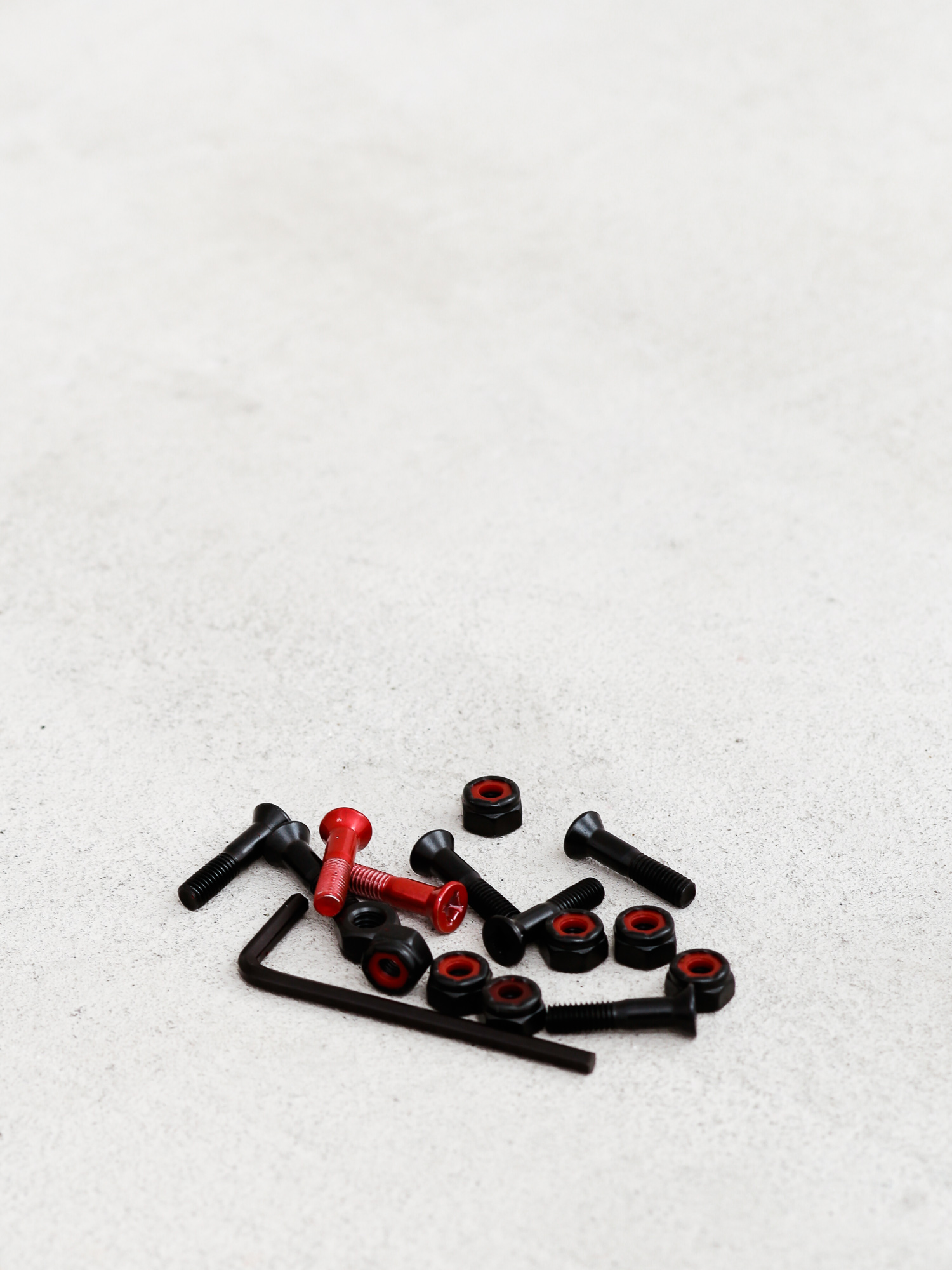 Andale Combo Hardware Bolts (black/red)