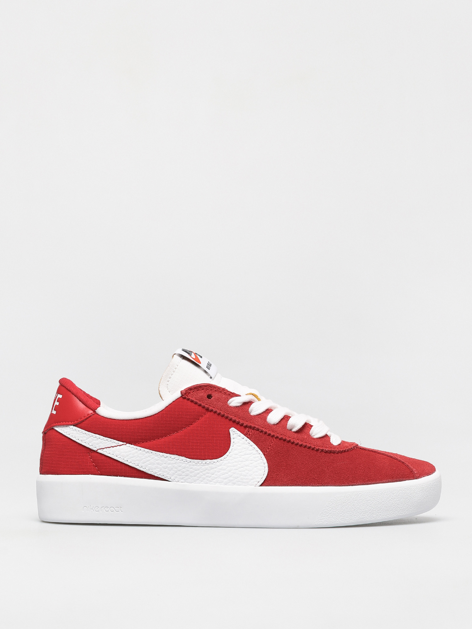 Nike Shoes Nike Bruin React Red Nike Shoe Nike Bruin Low Red Swoosh Nike Bruin React T Sb 'Rawdacious  Summit White Editorialist