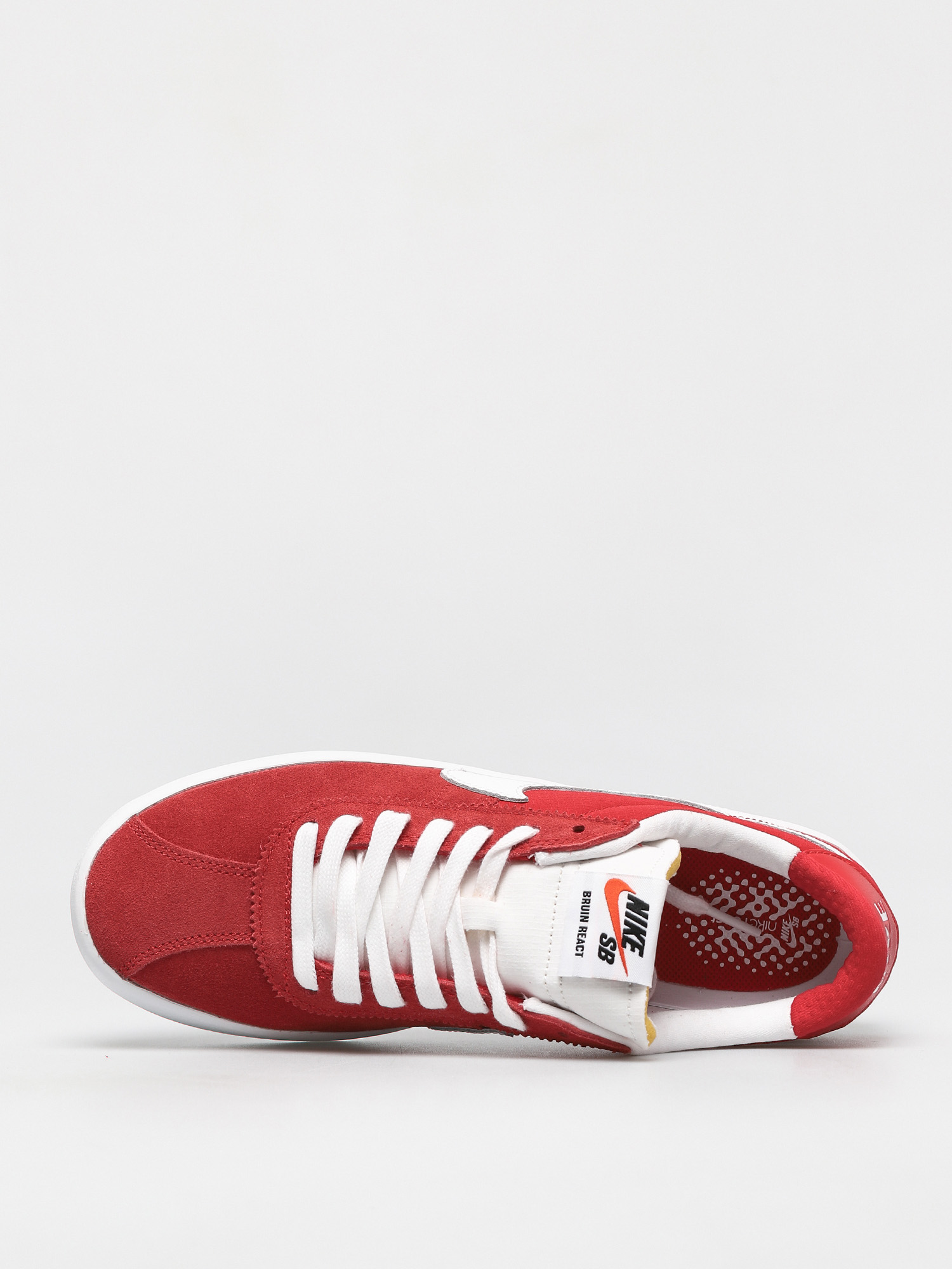 nike sb bruin white red